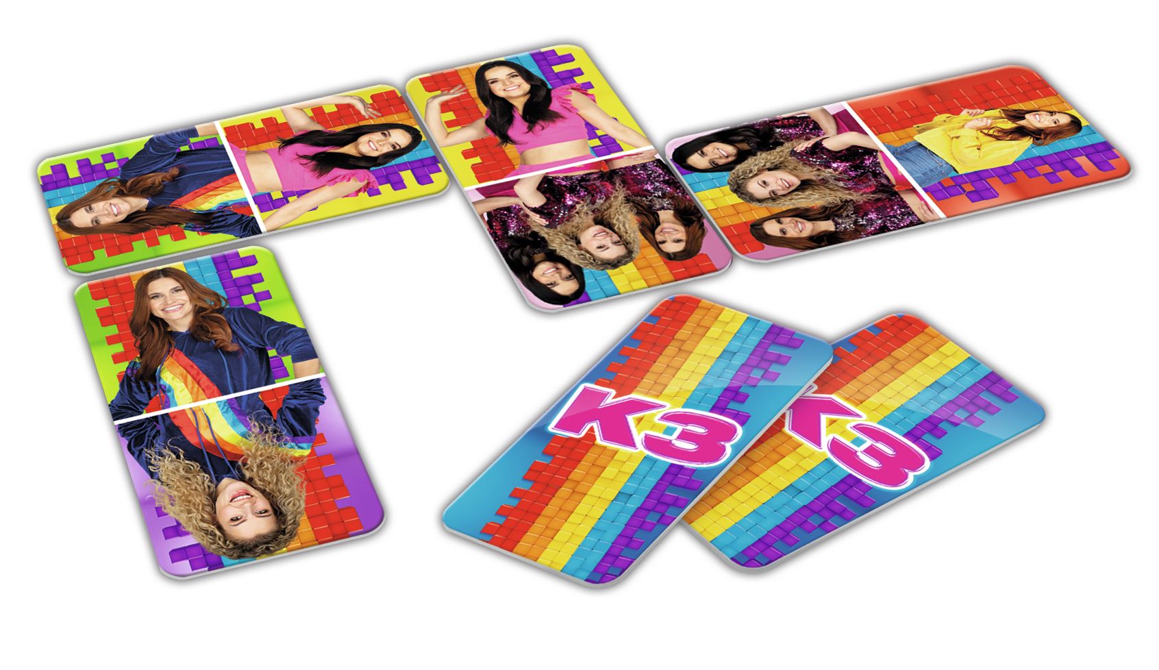 K3 Spel "Memo, domino, puzzel en lotto" – 4 in 1