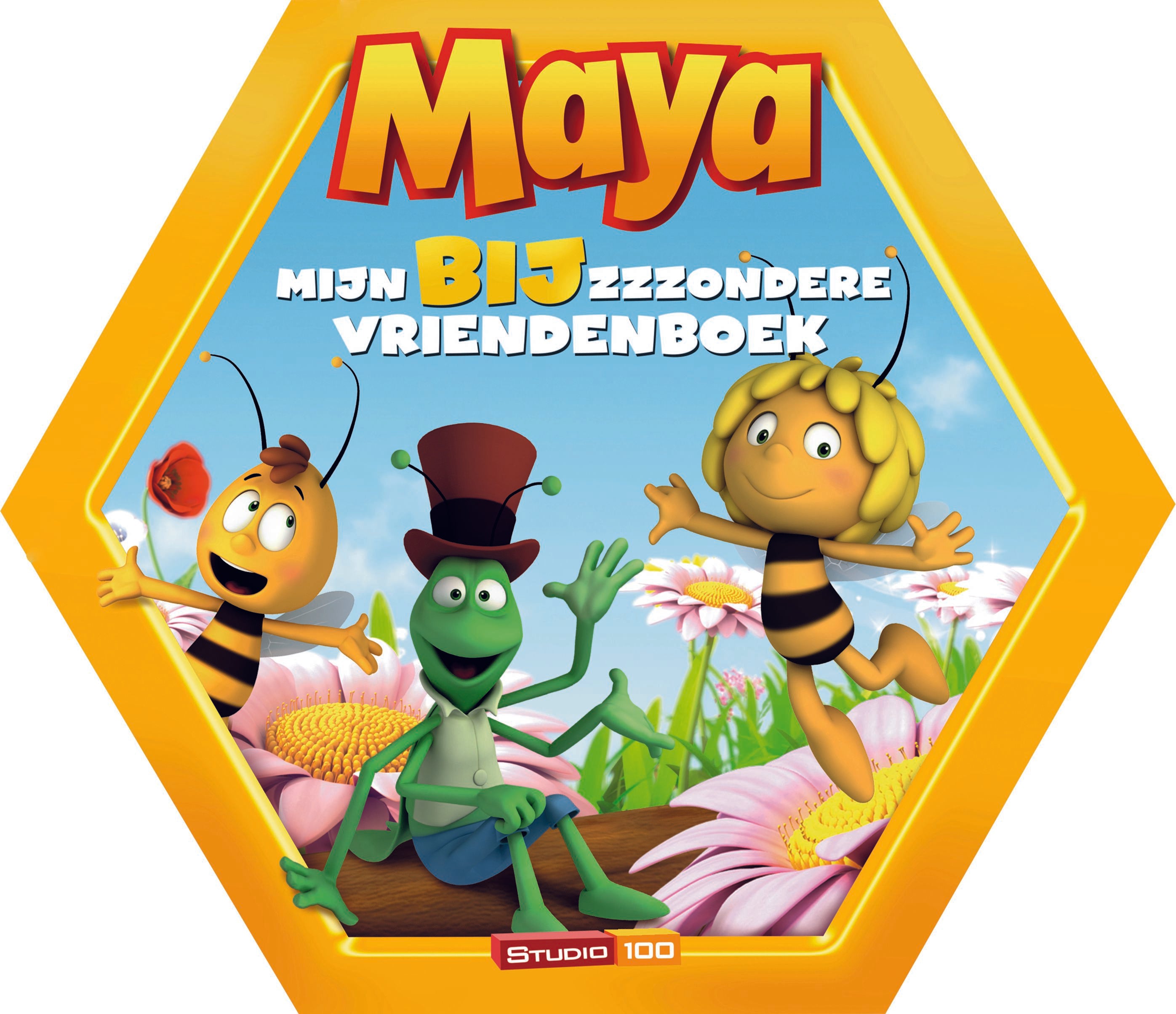Maya de Bij Vriendenboek "Mijn bijzzzondere vriendenboek"