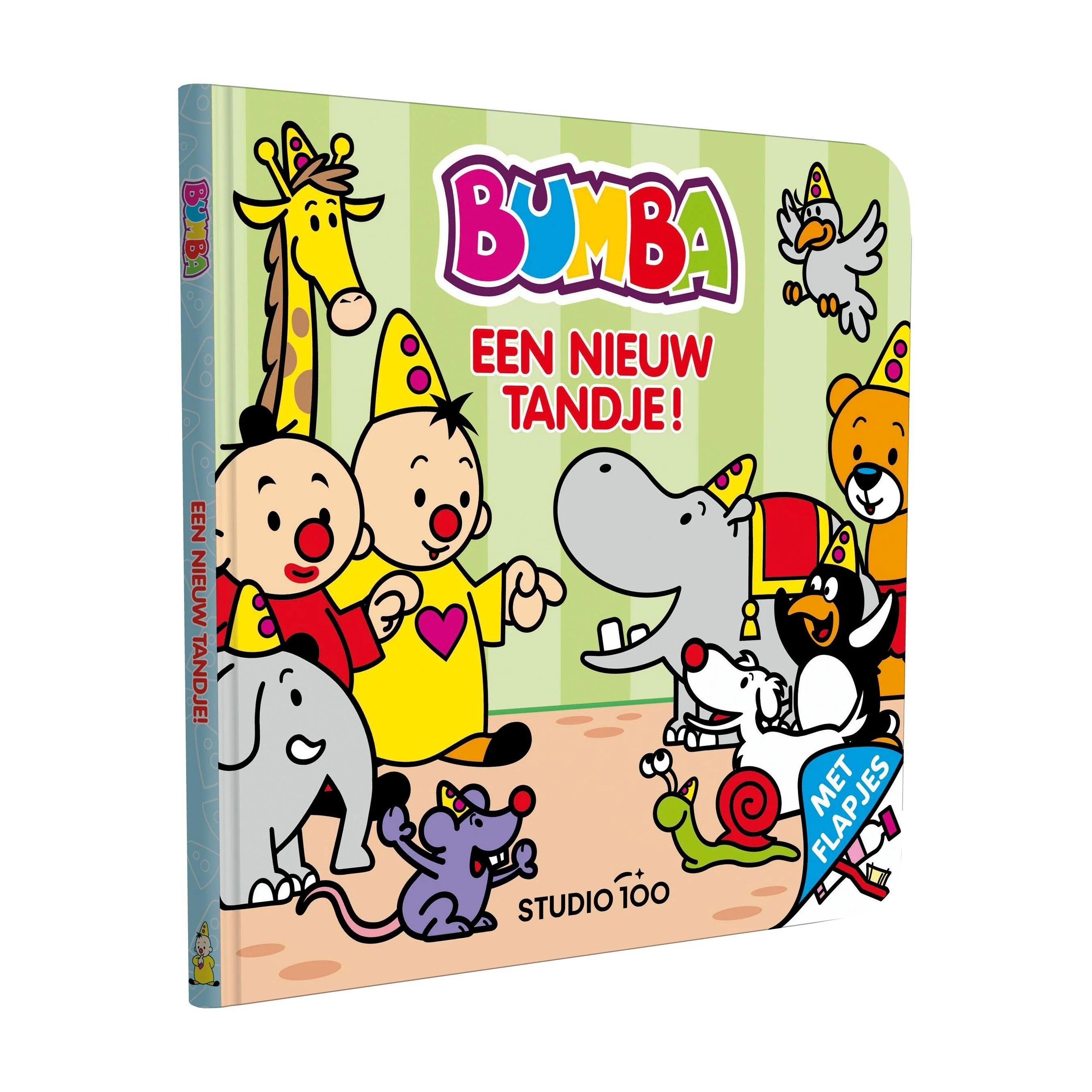 Bumba Kartonboek "Nieuw Tandje" - Met flapjes
