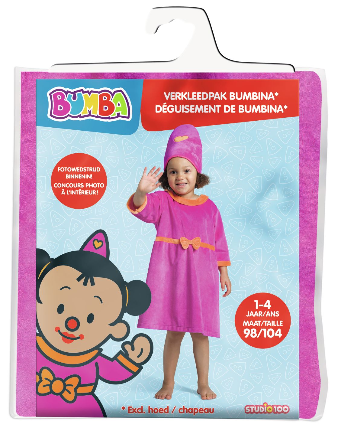 Bumba Verkleedkleding - Verkleedpak Bumbina – 1 tot 4 Jaar