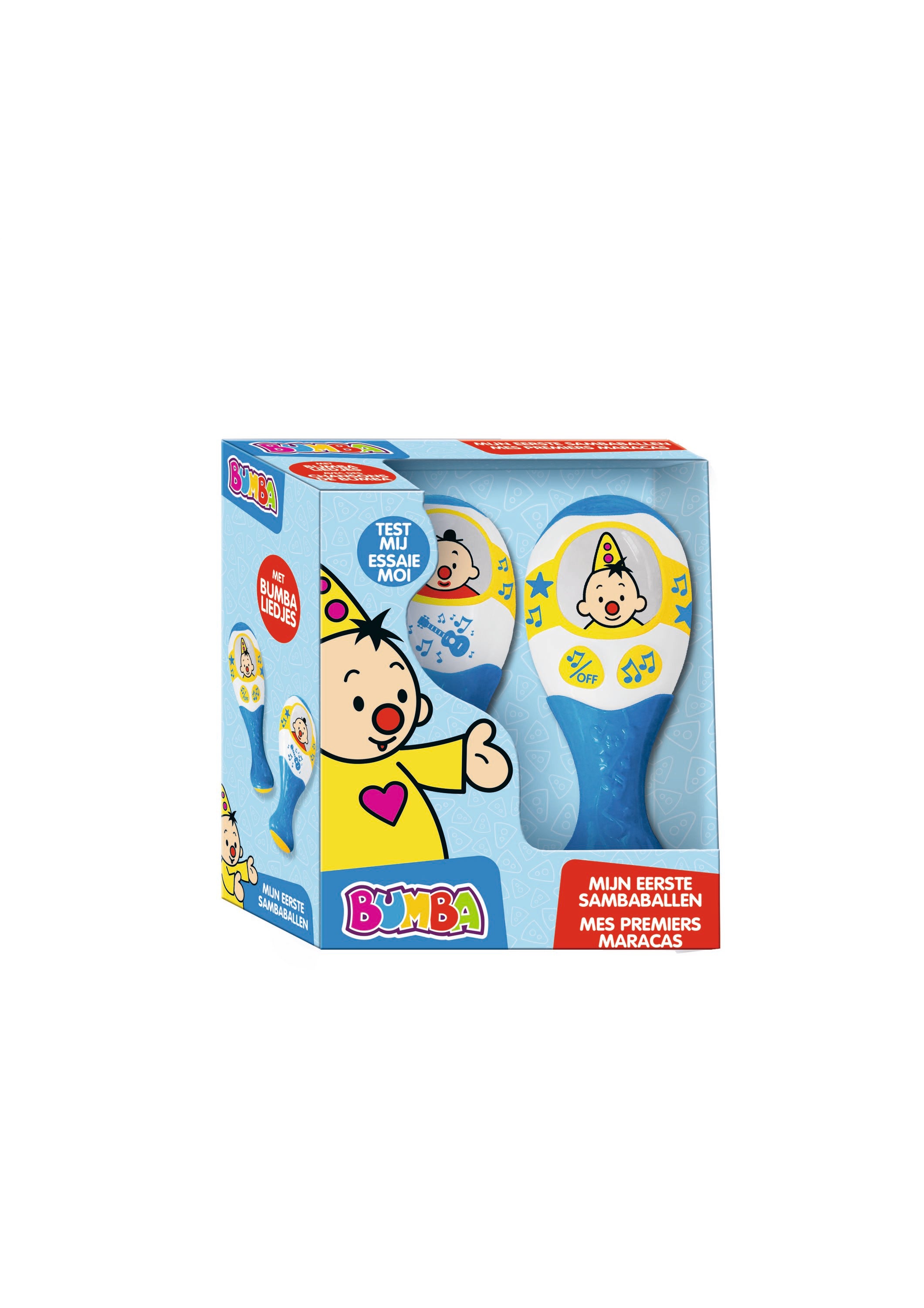 Bumba Speelgoedinstrument "Sambaballen" – Met Bumba liedjes