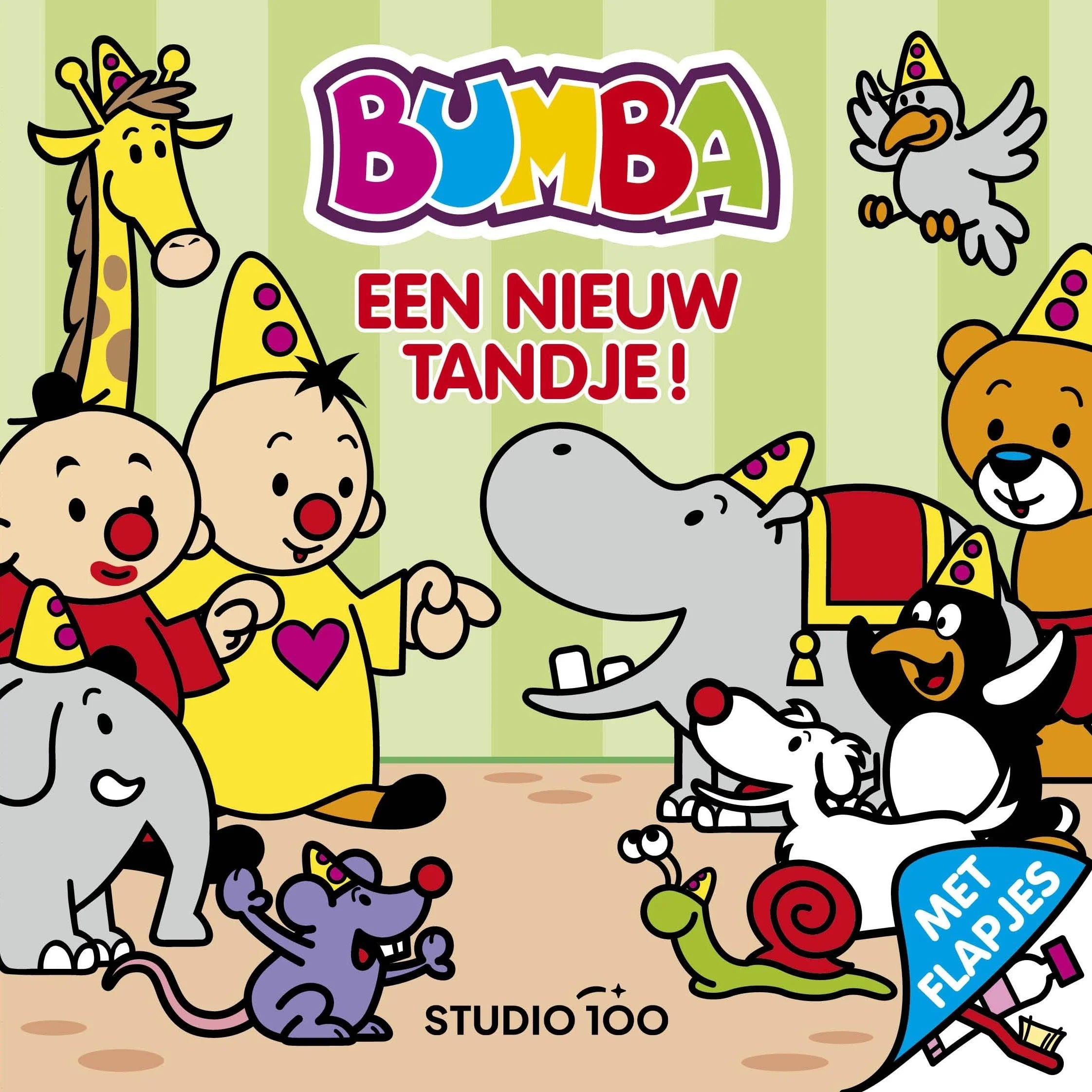 Bumba Kartonboek "Nieuw Tandje" - Met flapjes