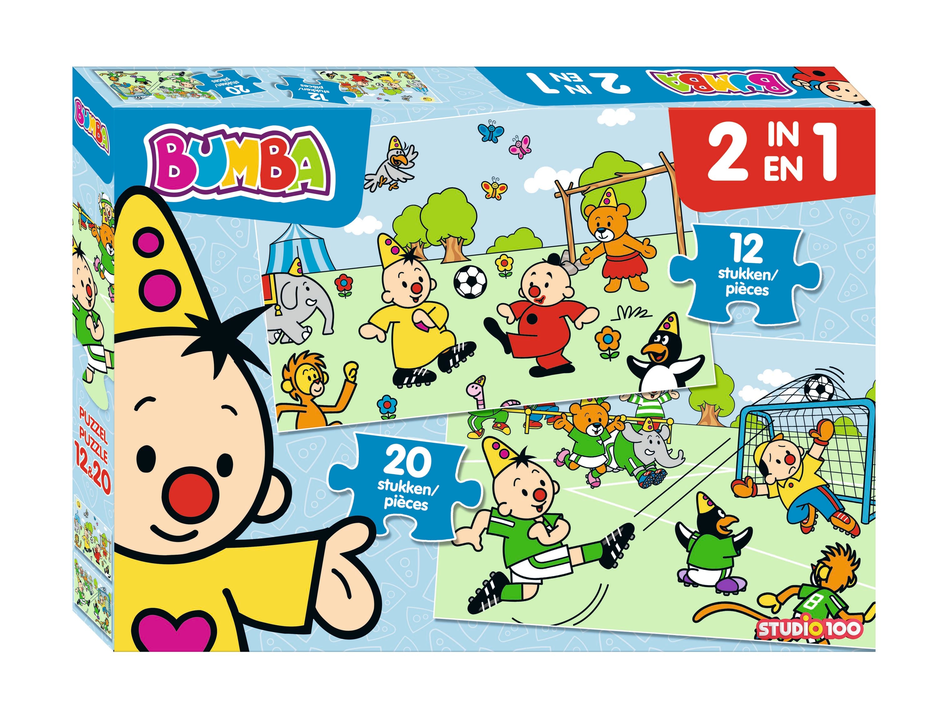 Bumba Puzzel 2 in 1 "Voetbal"