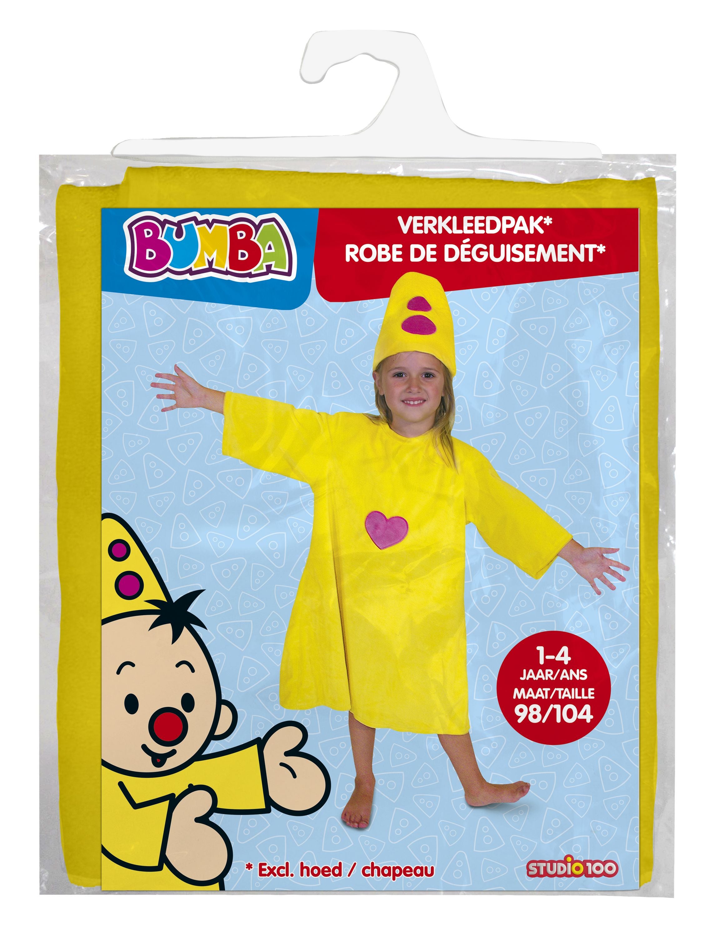 Bumba Verkleedkleding - Verkleedpak Bumba - 1 tot 4 Jaar