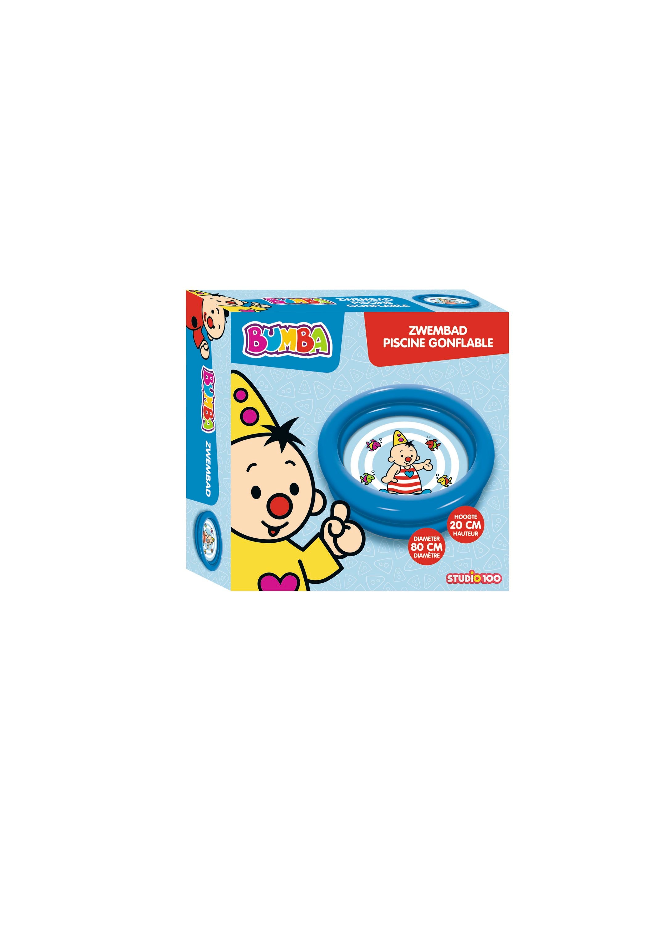 Bumba Zwembad "Opblaasbaar" – Diameter 80 cm