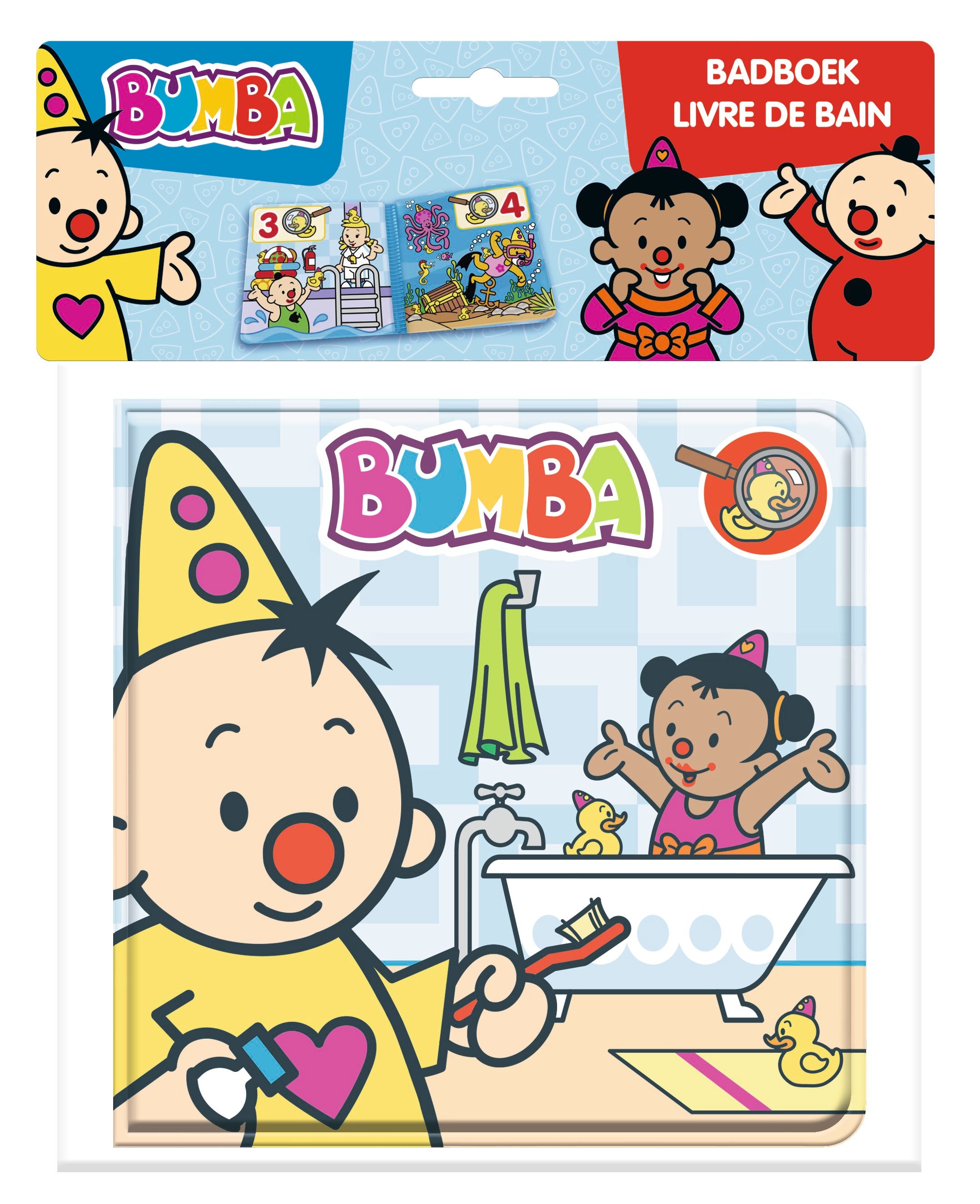 Bumba Badspeelgoed "Bumba en Bumbina badboekje"