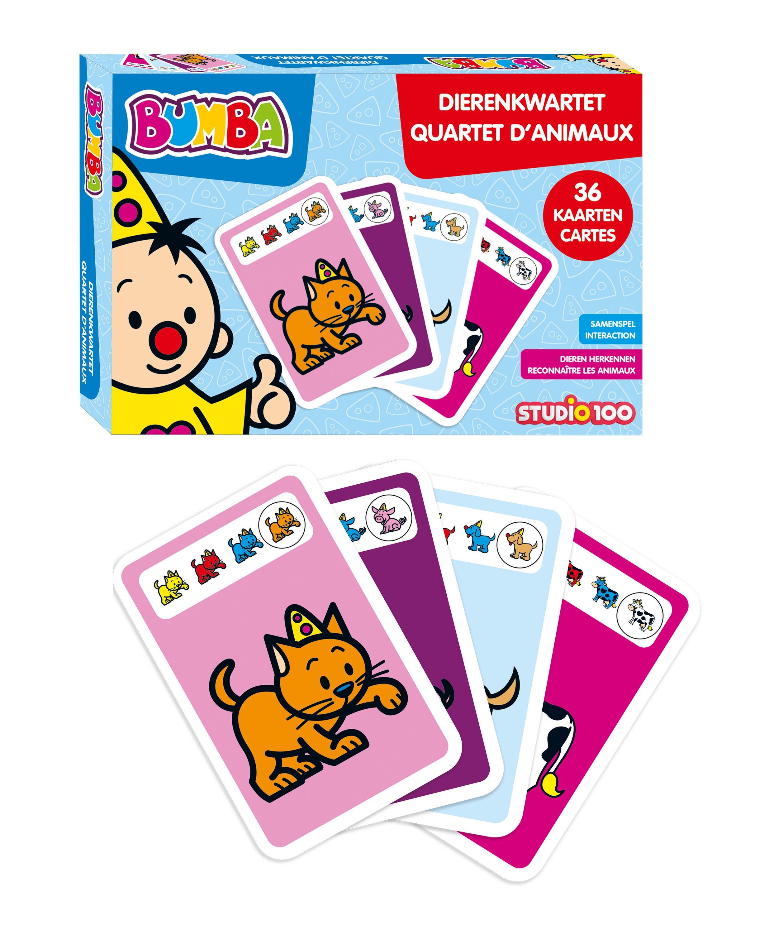 Bumba Kaartspel "Dierenkwartet"