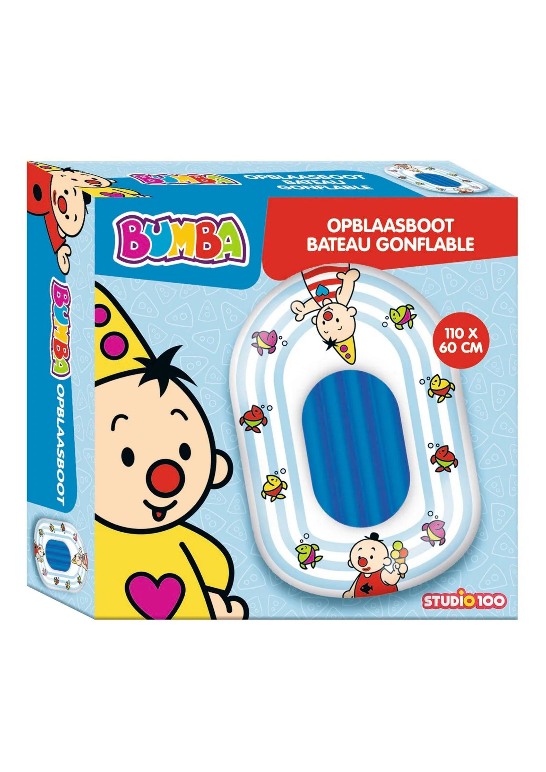 Bumba Opblaasband "Opblaasbaar bootje" – Met veiligheidsventiel