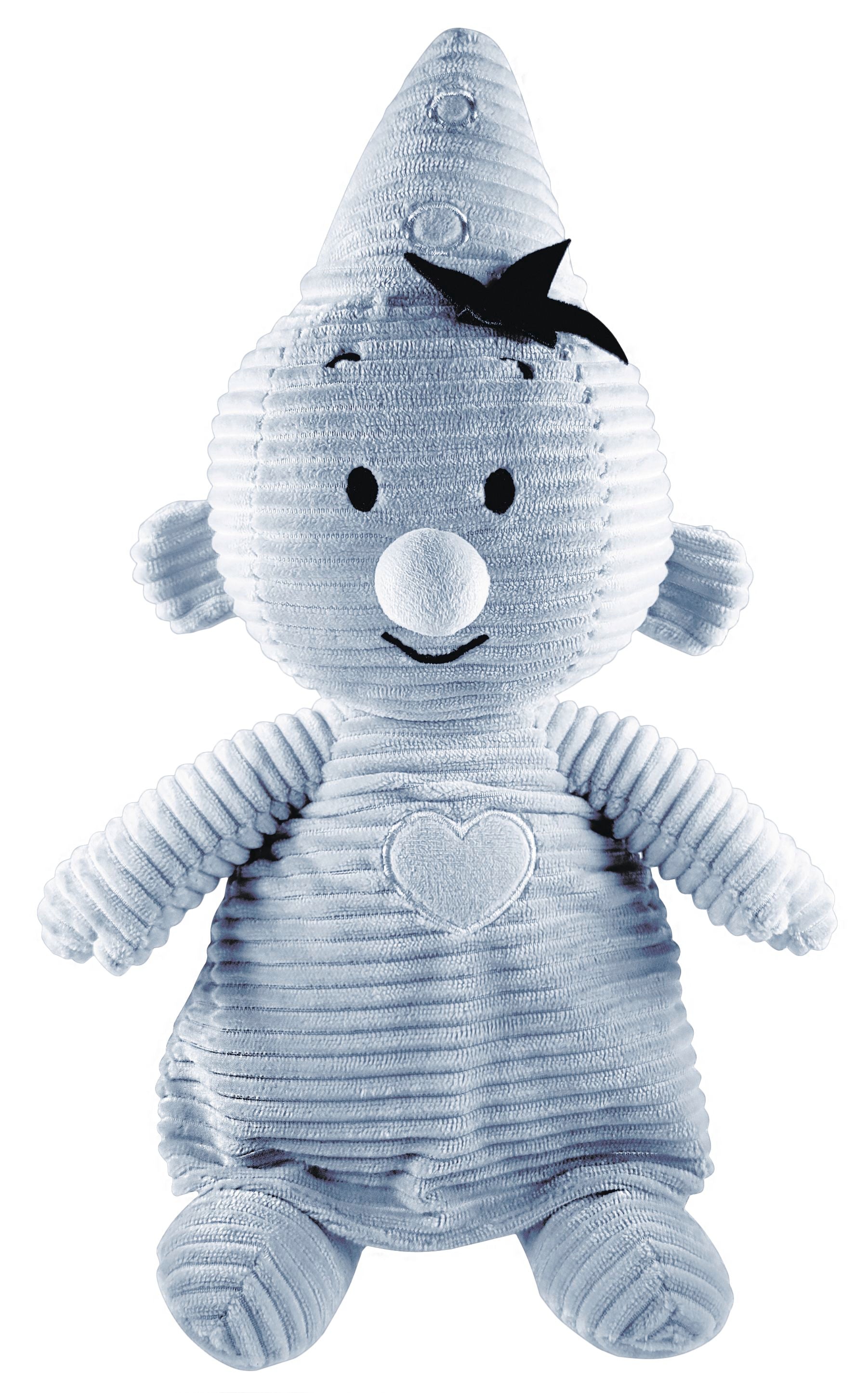 Bumba Corduroy Knuffel "Zachte pluche" – Blauw – 35 cm