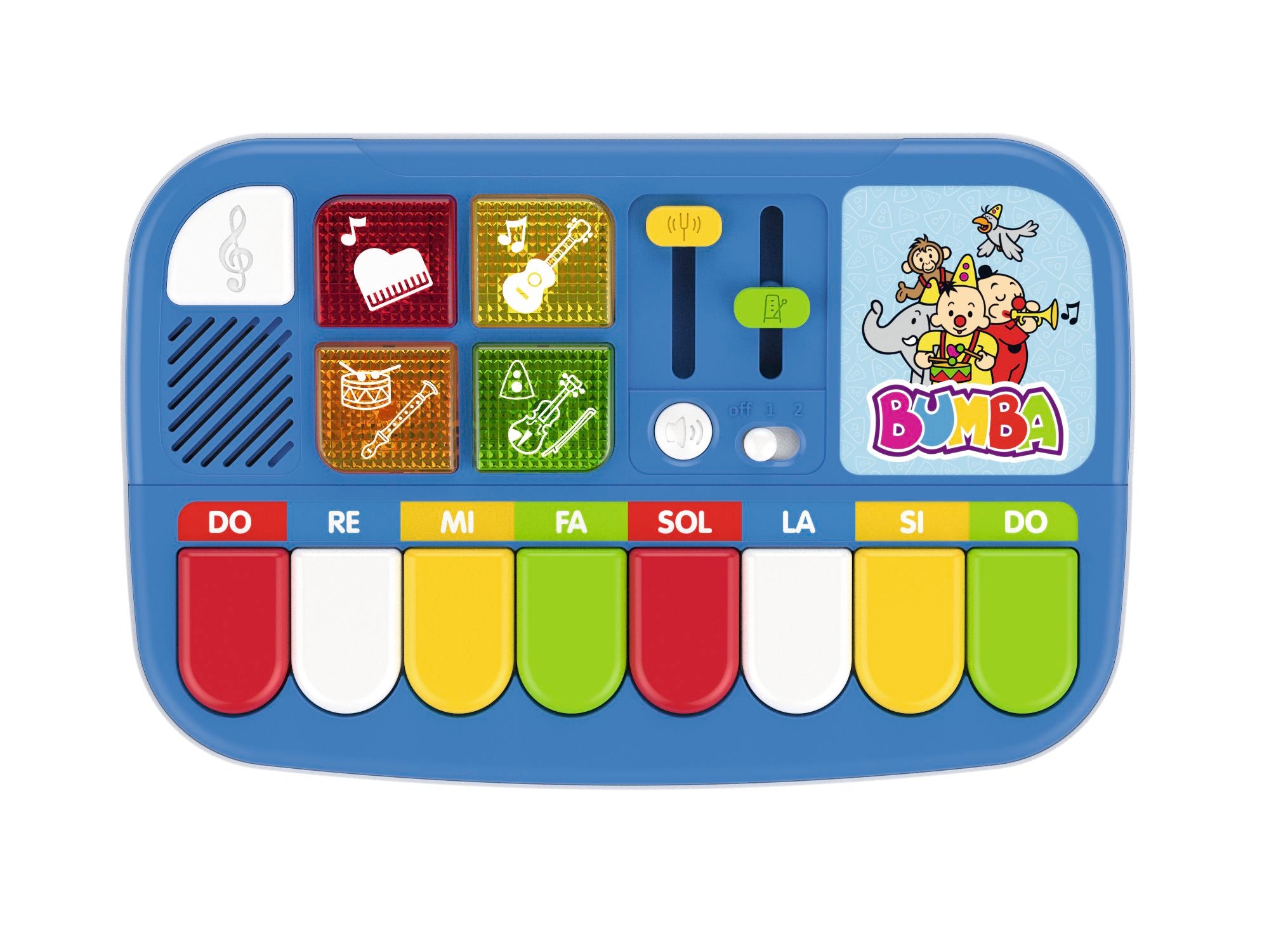 Bumba Speelgoedinstrument "Mijn eerste piano" – Met 2 functies