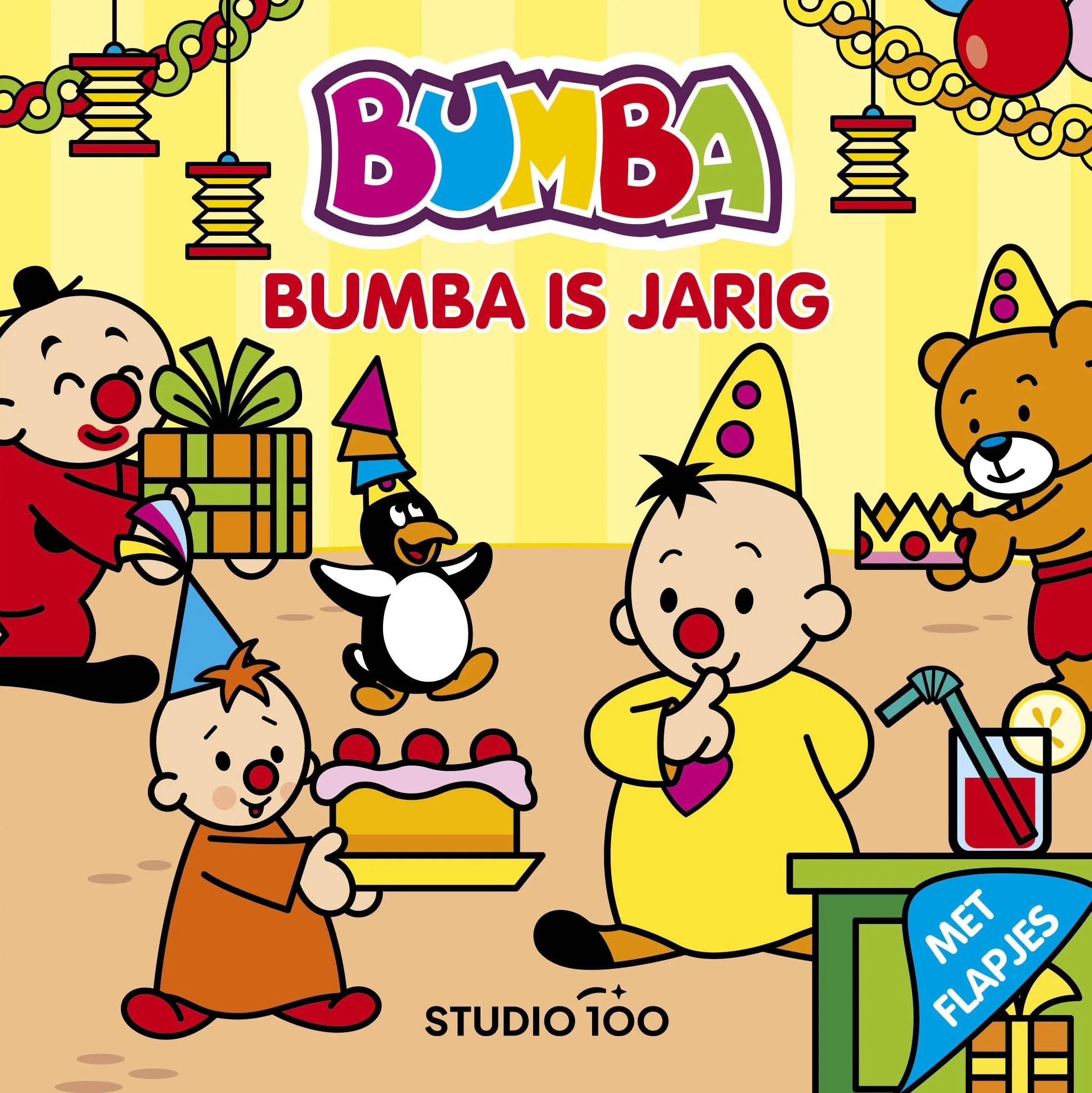 Bumba Kartonboek "Bumba is jarig" - Met flapjes