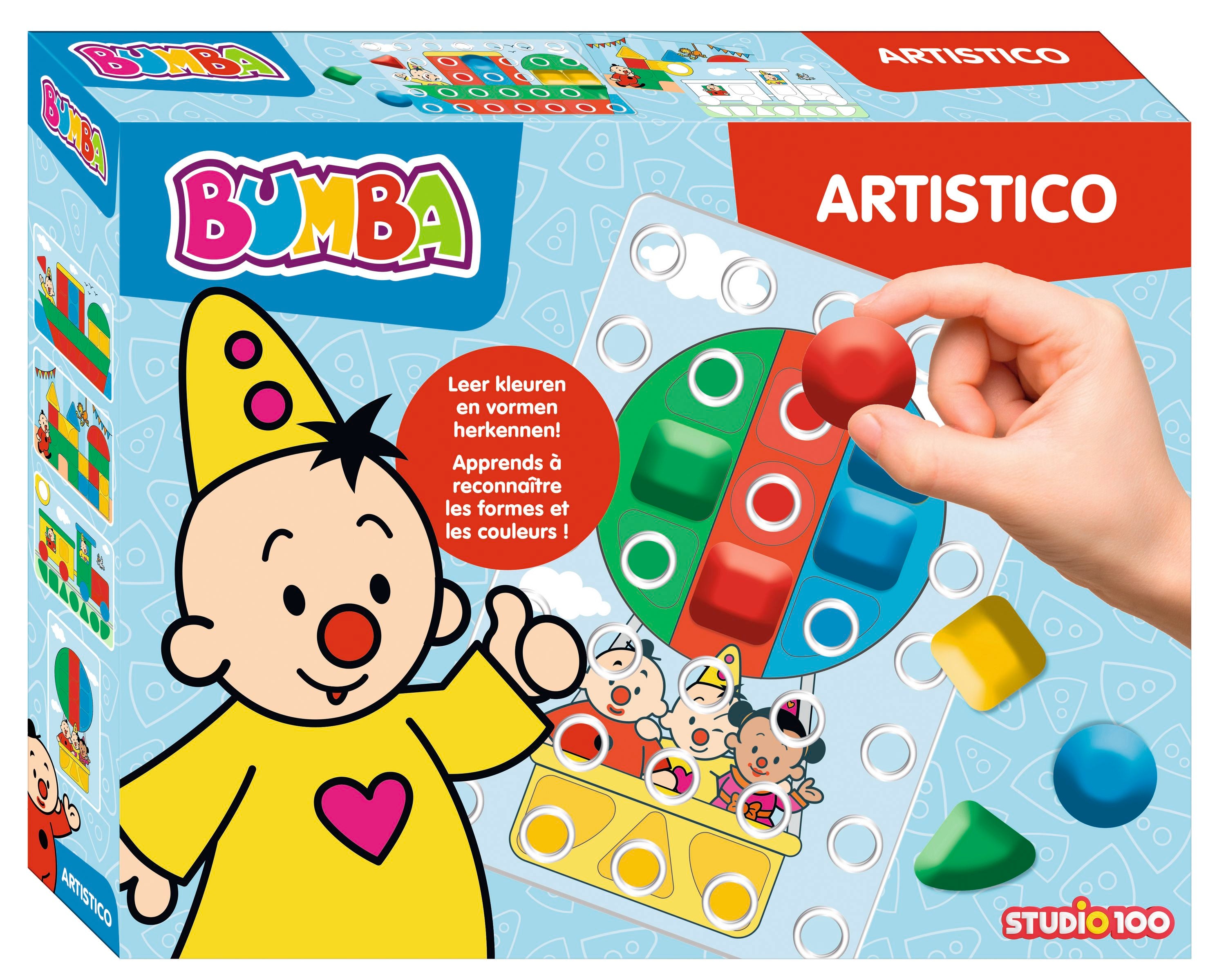 Bumba Educatief spel "Artistico" – Leer kleuren en vormen herkennen