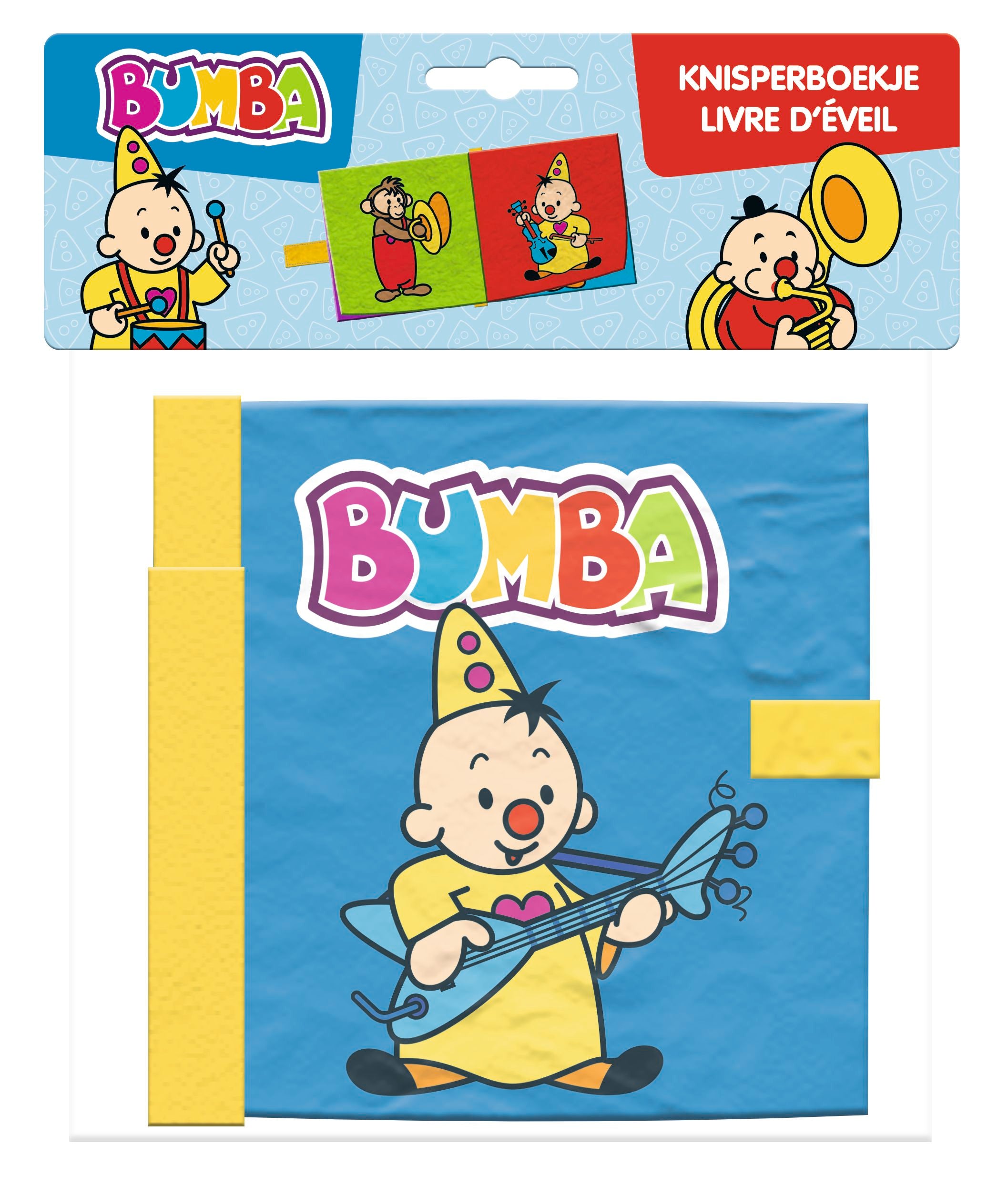 Bumba Knisperboek "Leer de muziekinstrumenten" – Met 4 spreads
