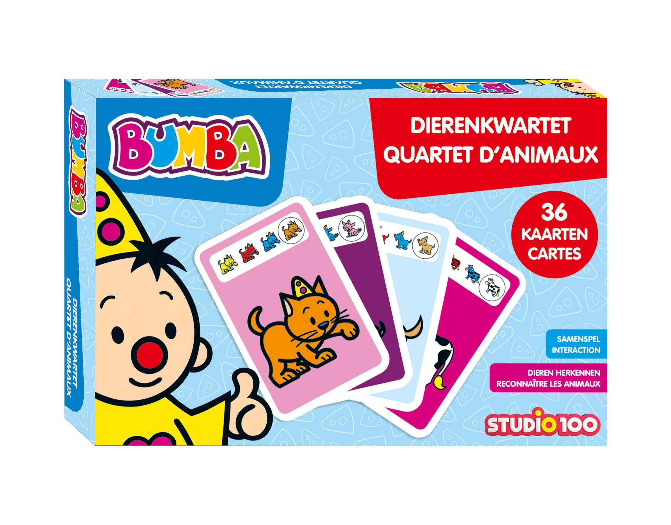 Bumba Kaartspel "Dierenkwartet"