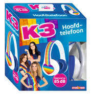 K3 Koptelefoon "Hoofdtelefoon Regenboog" – Begrensd op 85 dB