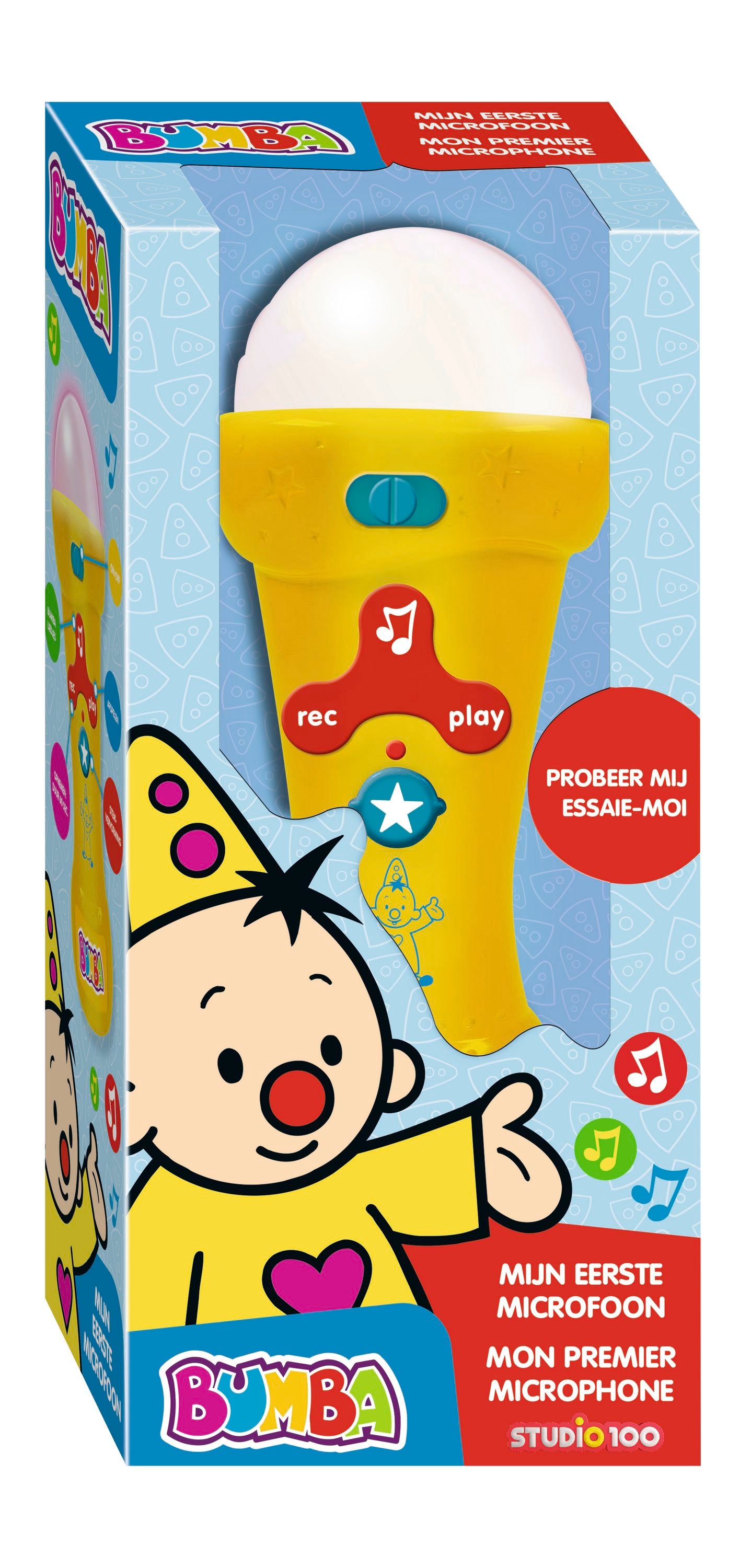 Bumba Speelgoedmicrofoon "Mijn eerste microfoon" – Recorder & effecten