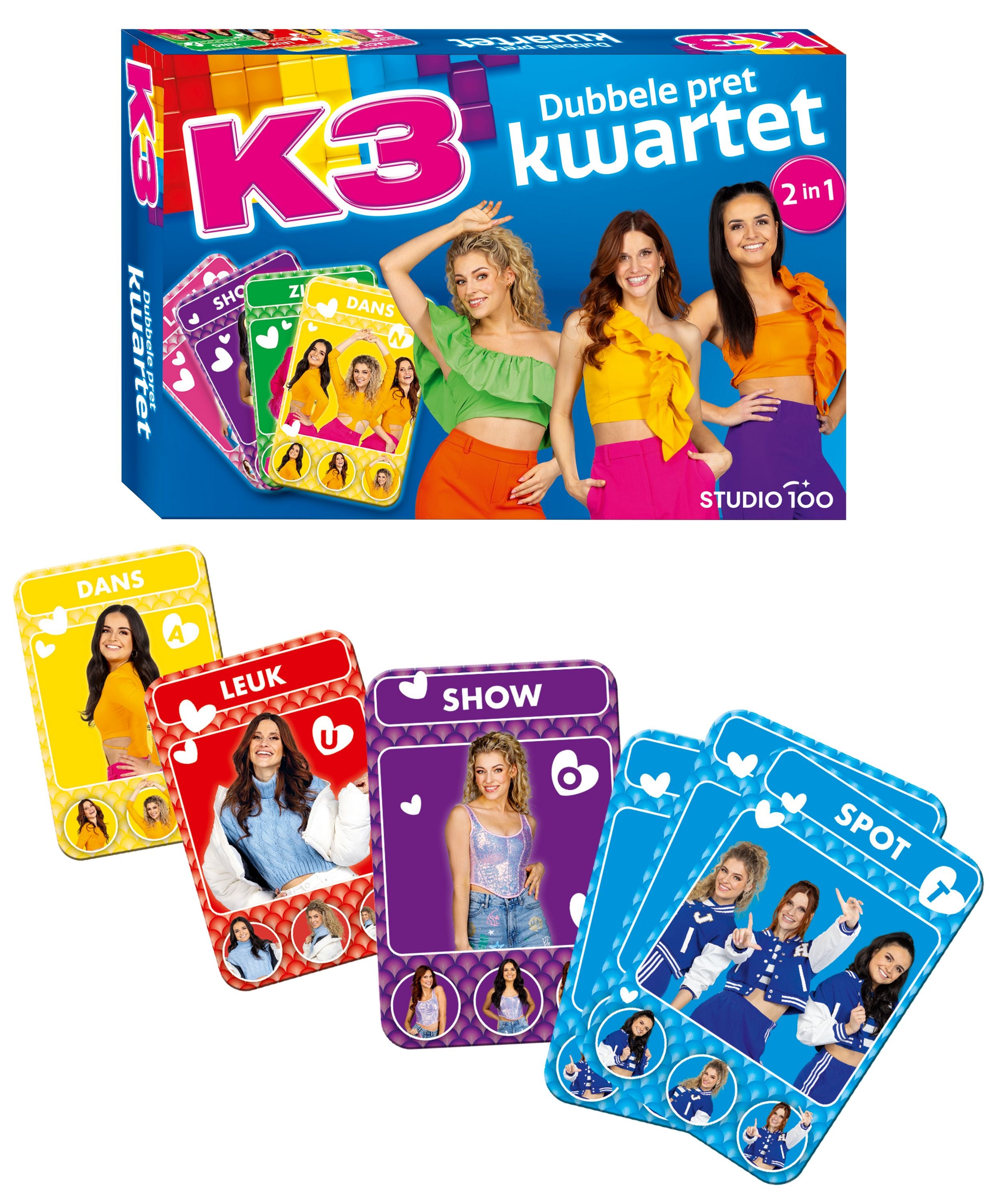 K3 Spel "Kwartet" - Dubbele pret
