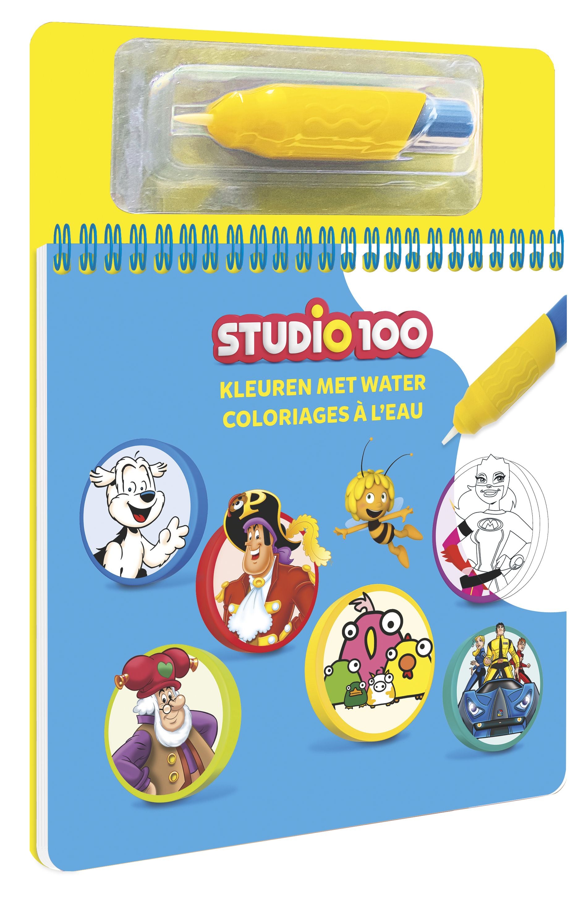 Studio 100 Doeboek "Kleuren met water"