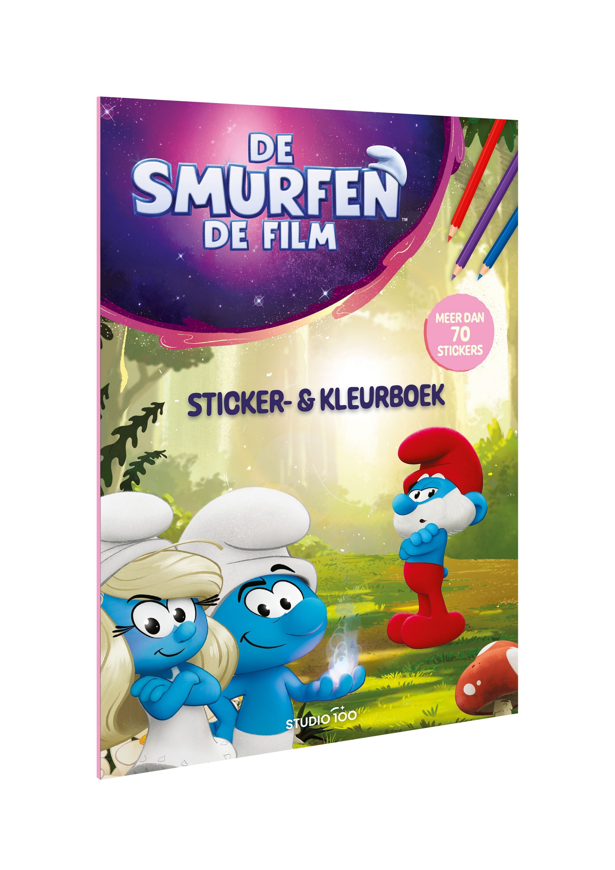 De Smurfen Sticker- en kleurboek "De Film"