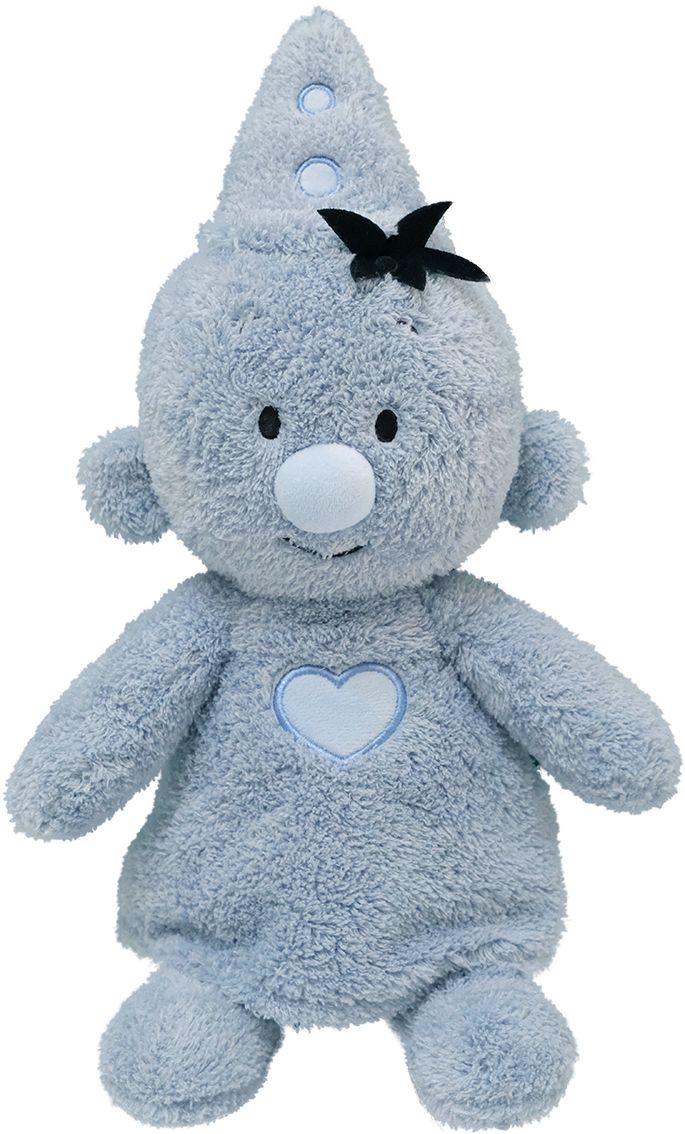 Bumba Knuffel "Pluche Fluffy" – 35 cm – Blauw