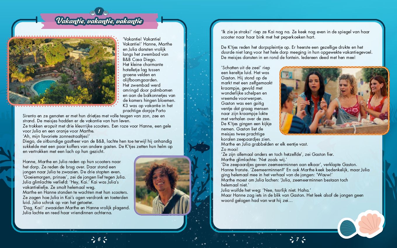 K3 Filmboek "Lied van de zeemeermin"