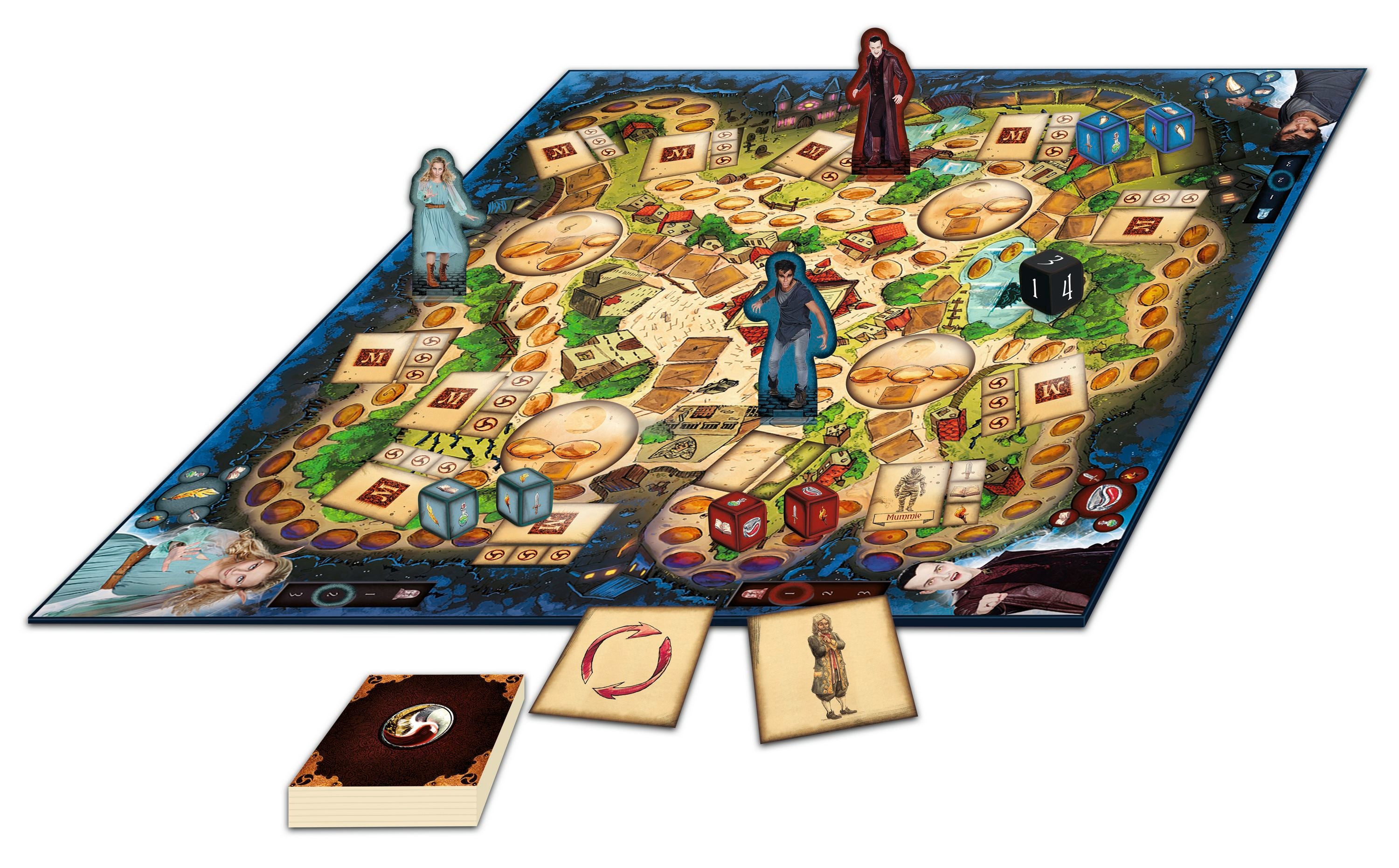 Nachtwacht Bordspel "Monsterstrijd" – 1 tot 3 spelers