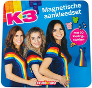 K3 Magnetische aankleedset "Met 30 aankleedstukken"