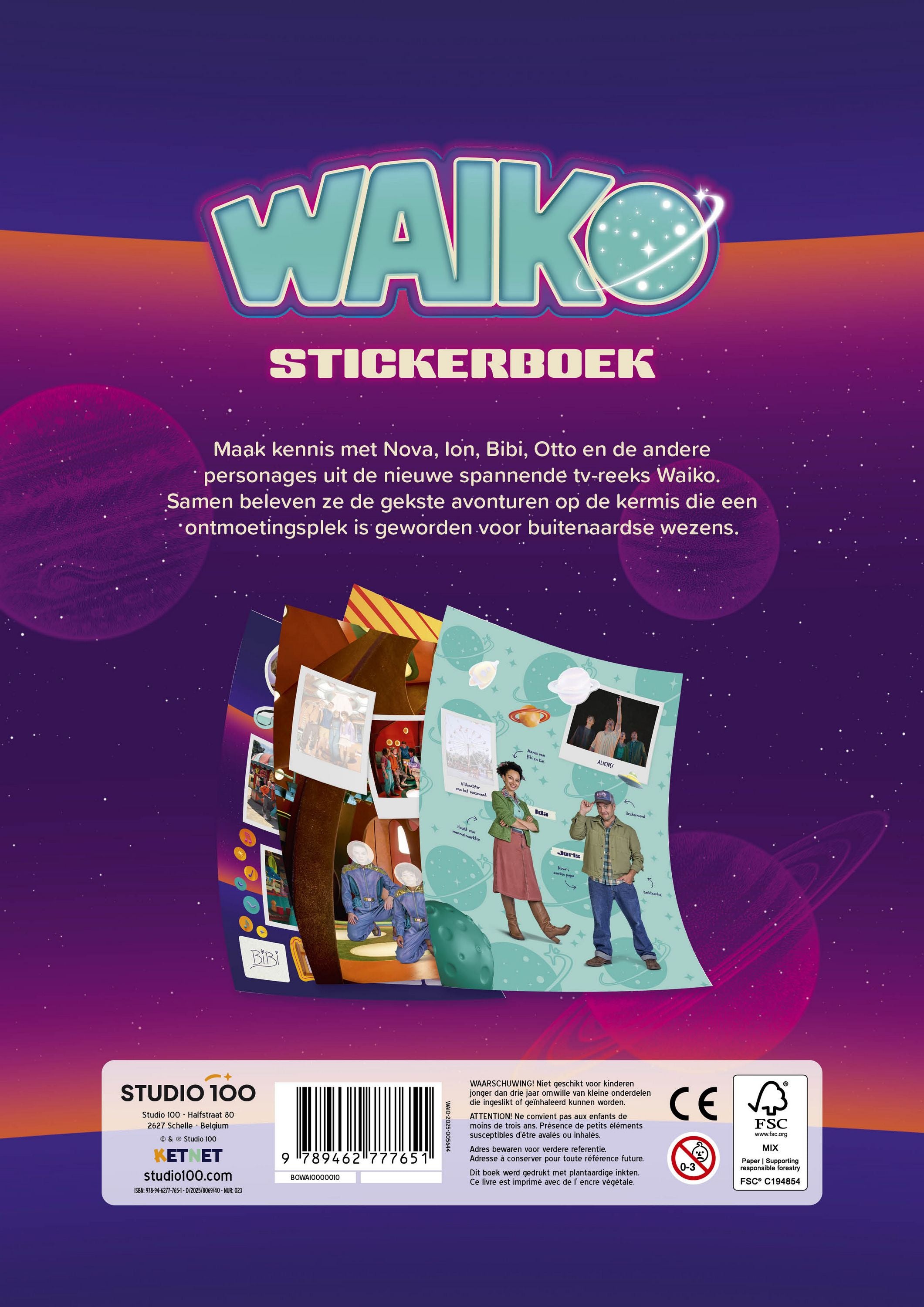 Waiko Stickerboek