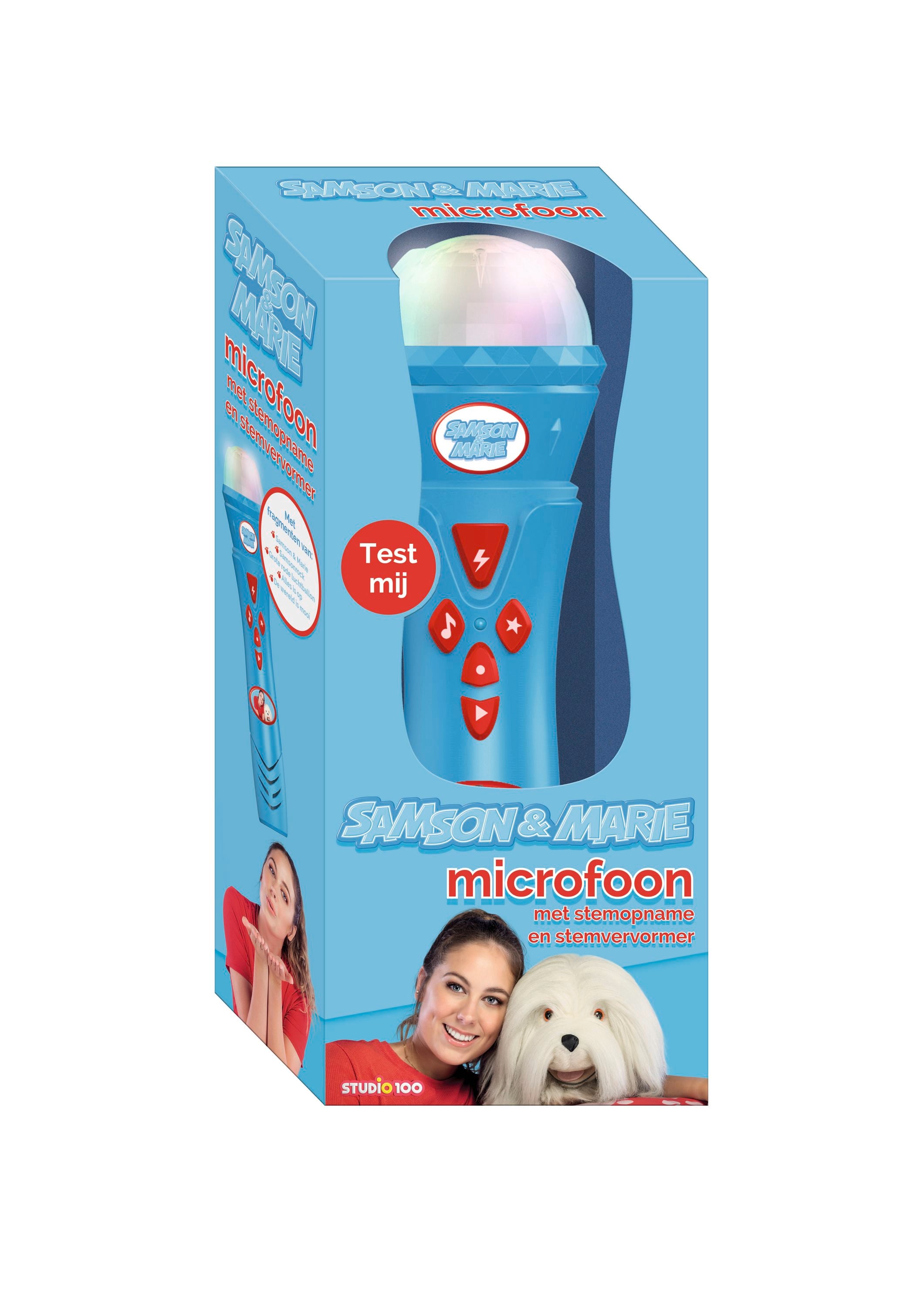 Samson & Marie Microfoon "Met stemopname en stemvervormer"