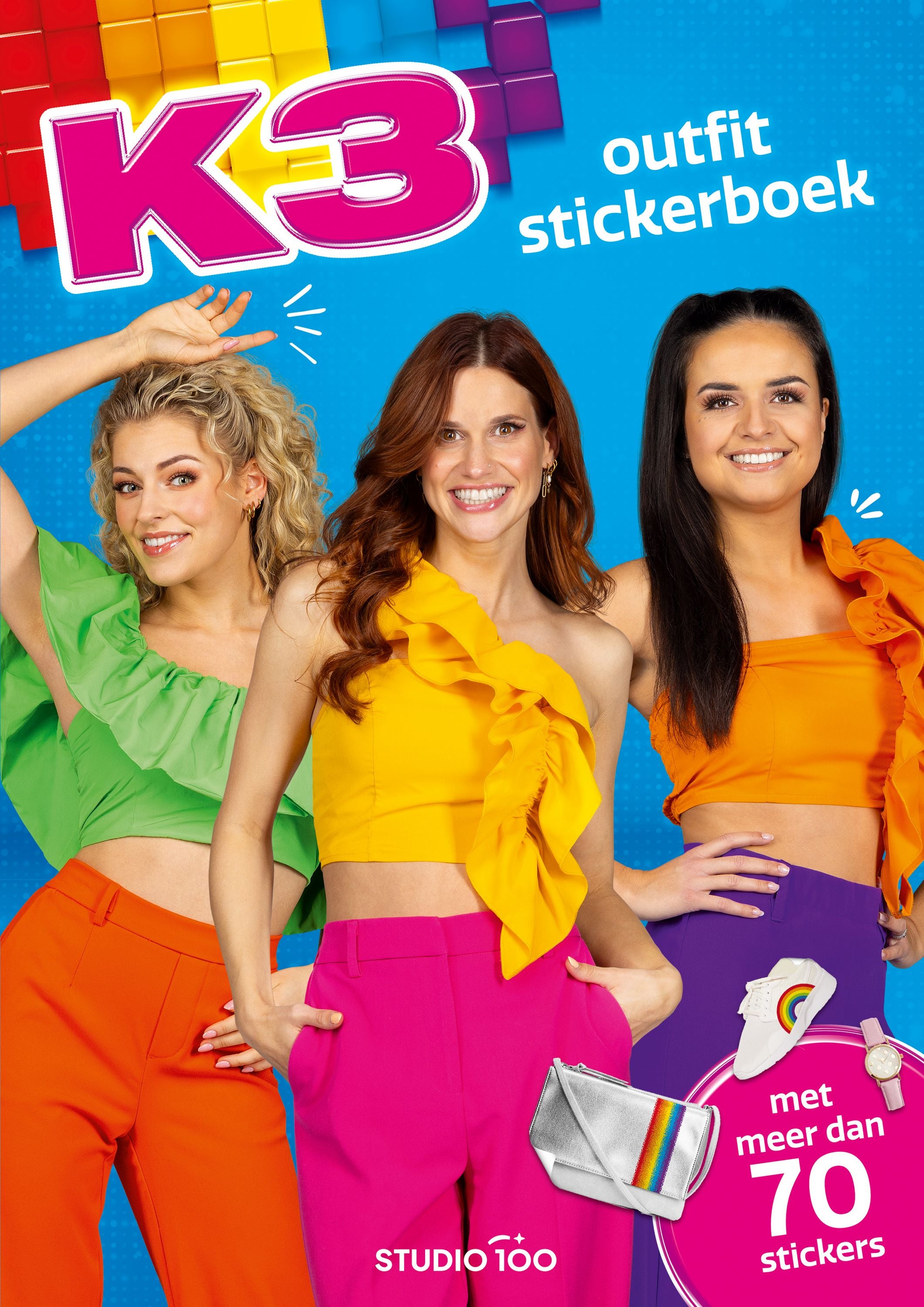K3 Stickerboek "Outfit met meer dan 70 stickers"