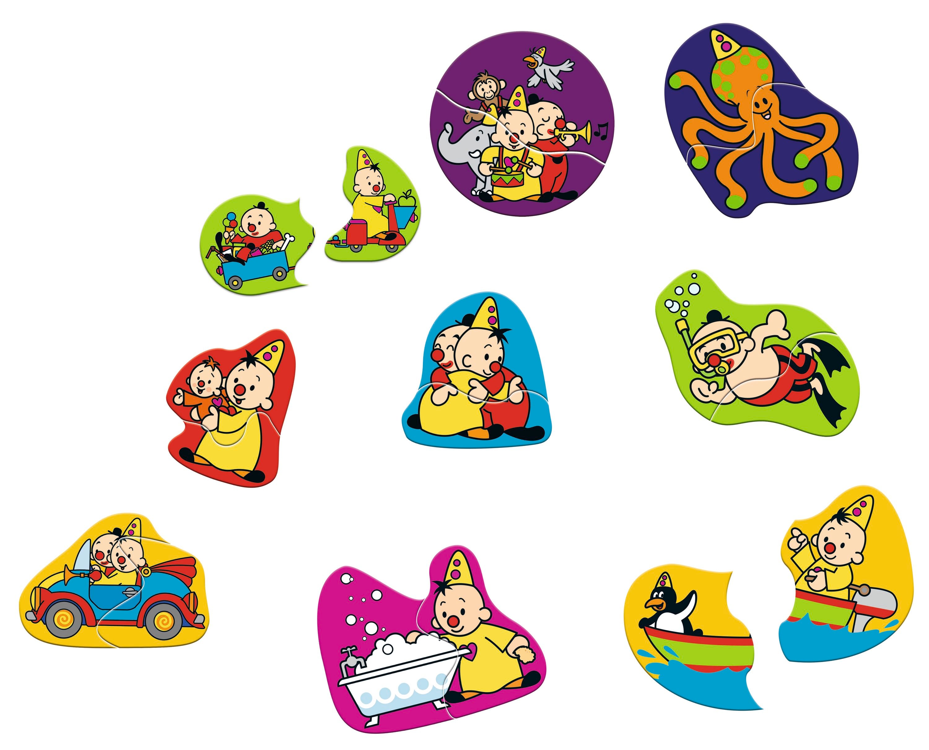 Bumba Badpuzzel "9 badpuzzels uit 2 delen" – Kleeft op de badrand
