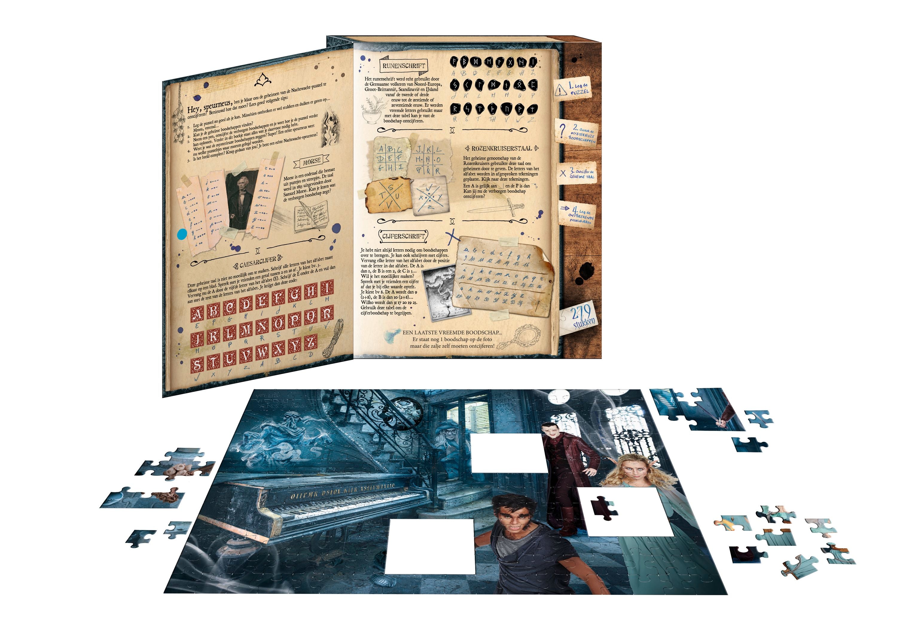 Nachtwacht Puzzel "Speurpuzzel" – 279 stukjes