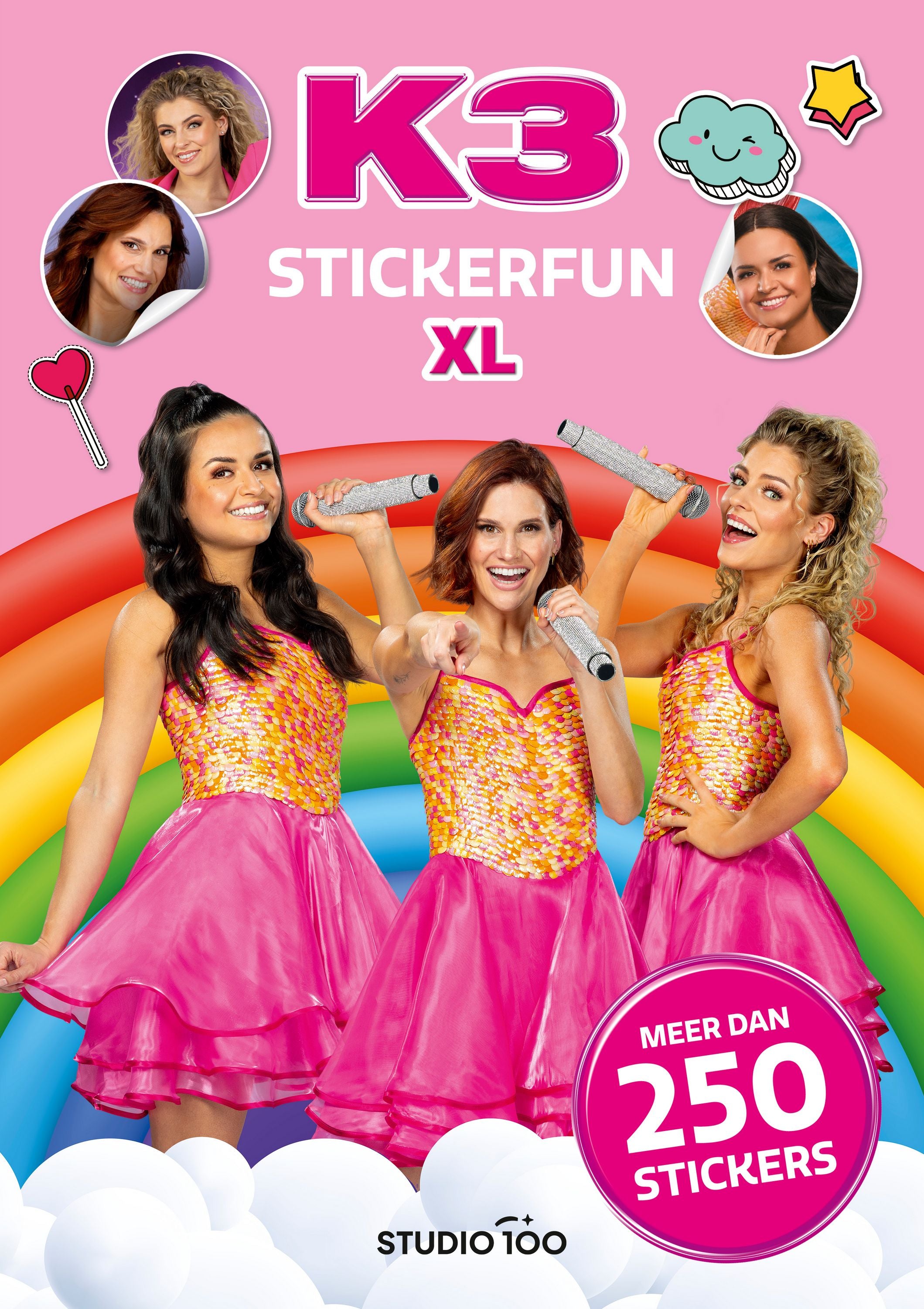K3 Stickerboek "Stickerfun XL"