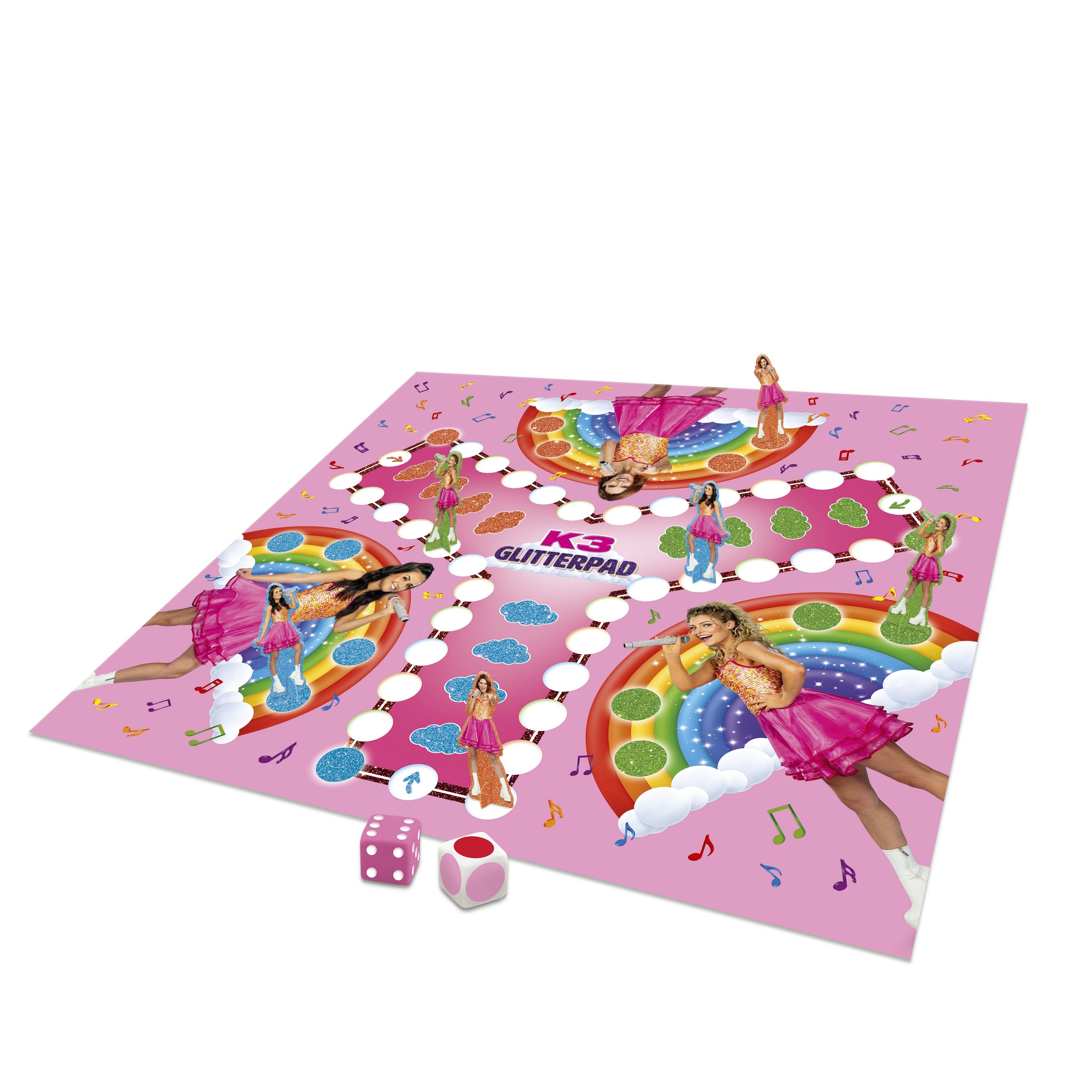 K3 Bordspel "Glitterpad"