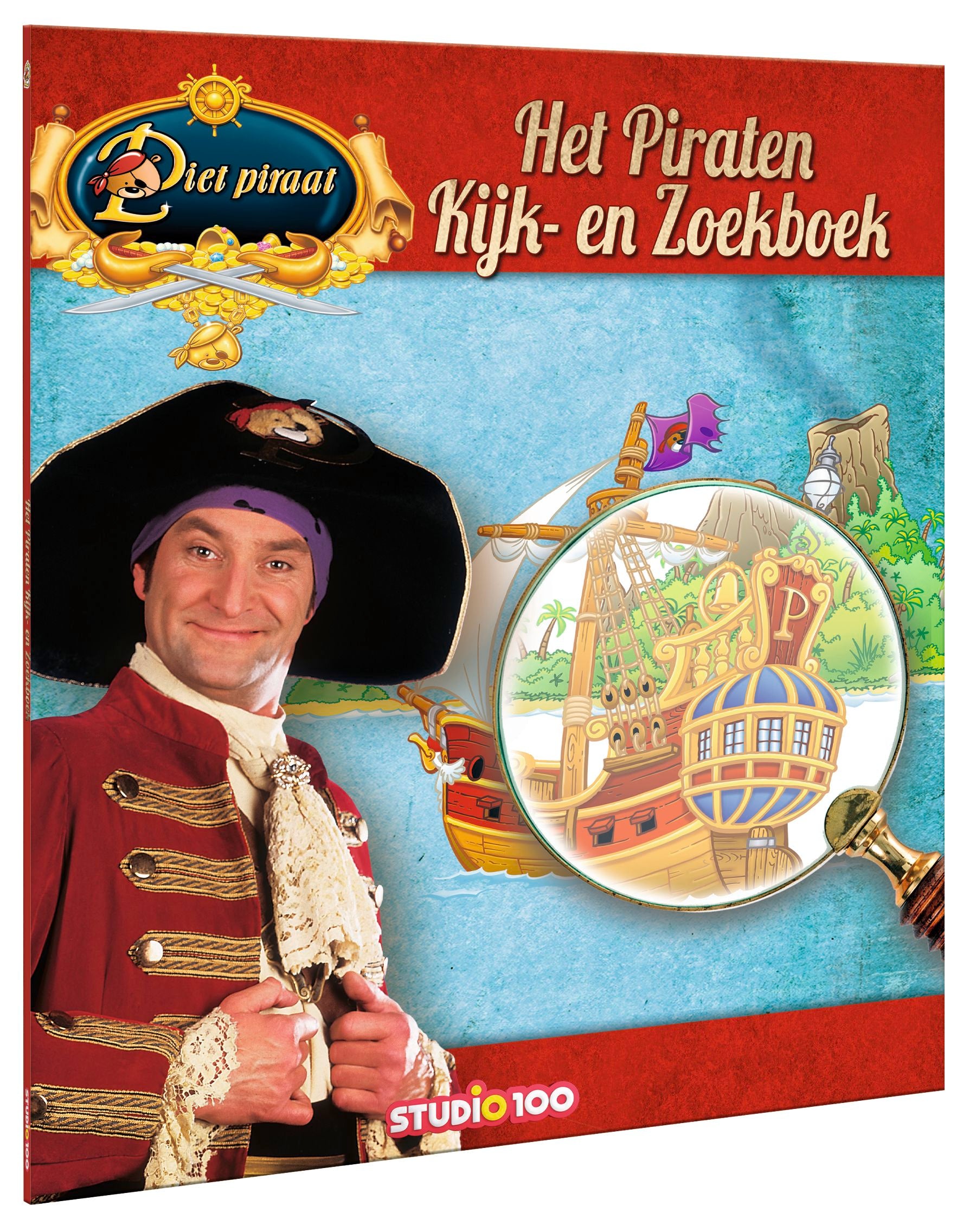 Piet Piraat Zoekboek "Het grote kijk-en zoekboek"