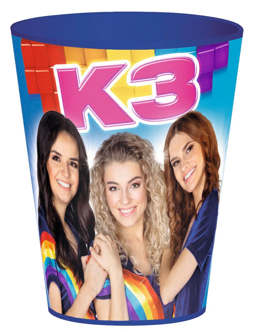 K3 Beker "Met Hanne, Marthe en Julia" – Donkerblauw