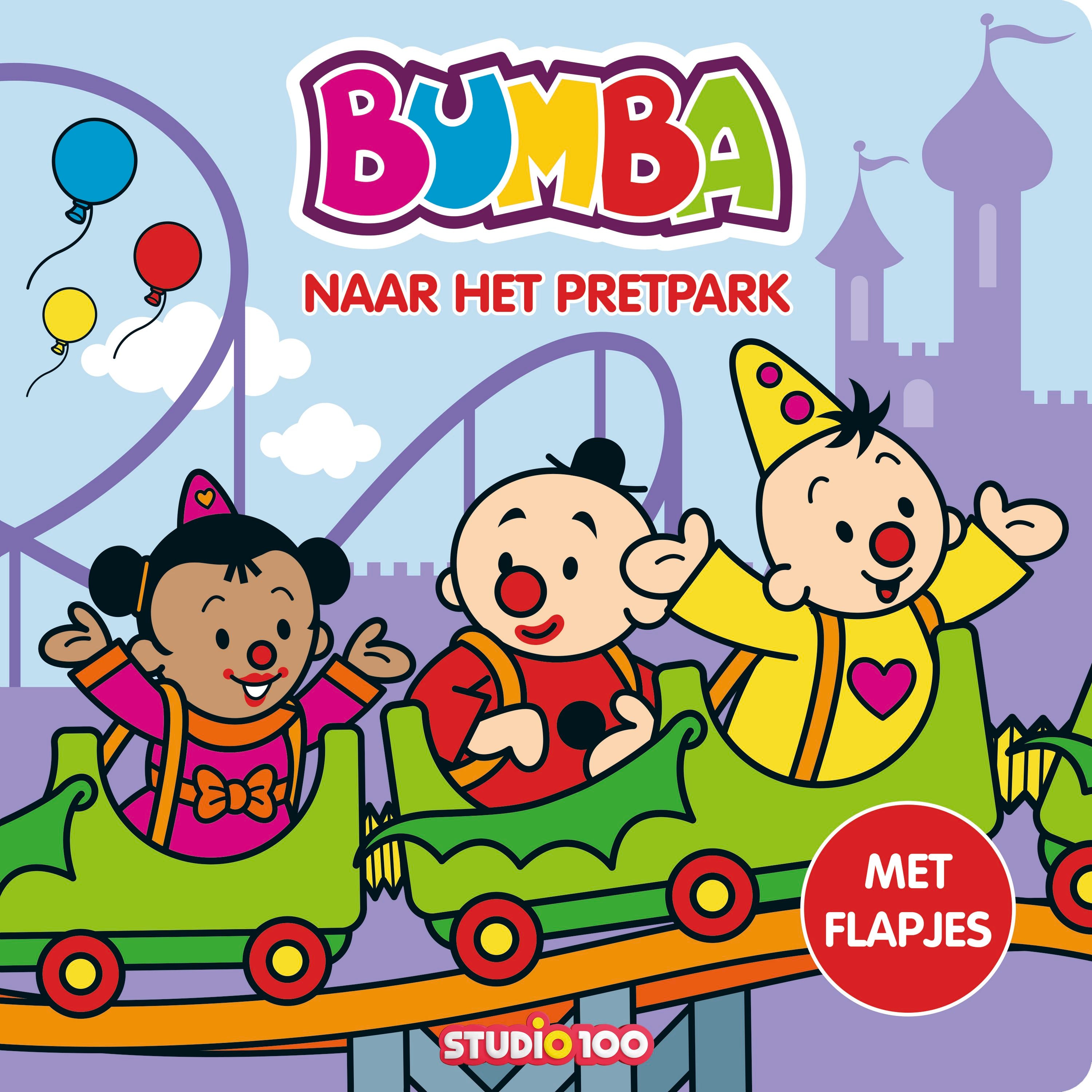 Bumba Kartonboek "Pretpark" - Met flapjes