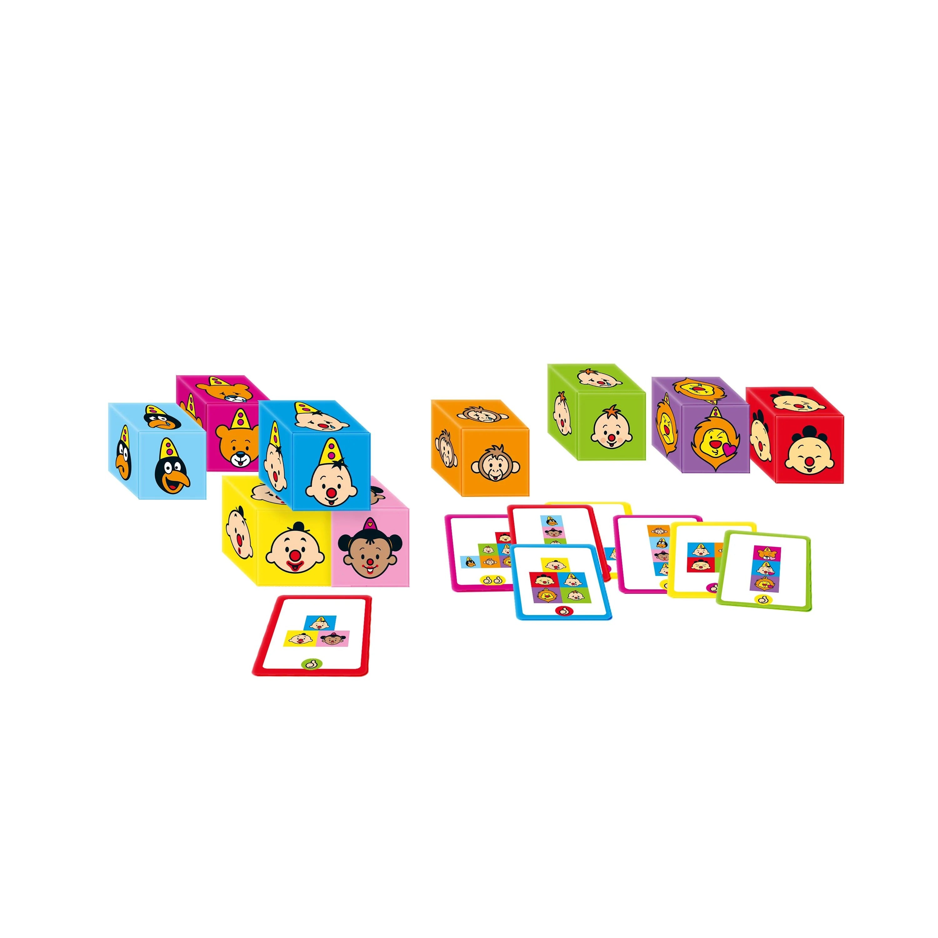 Bumba Spel "Stapelspel met blokken" – Leer emoties kennen