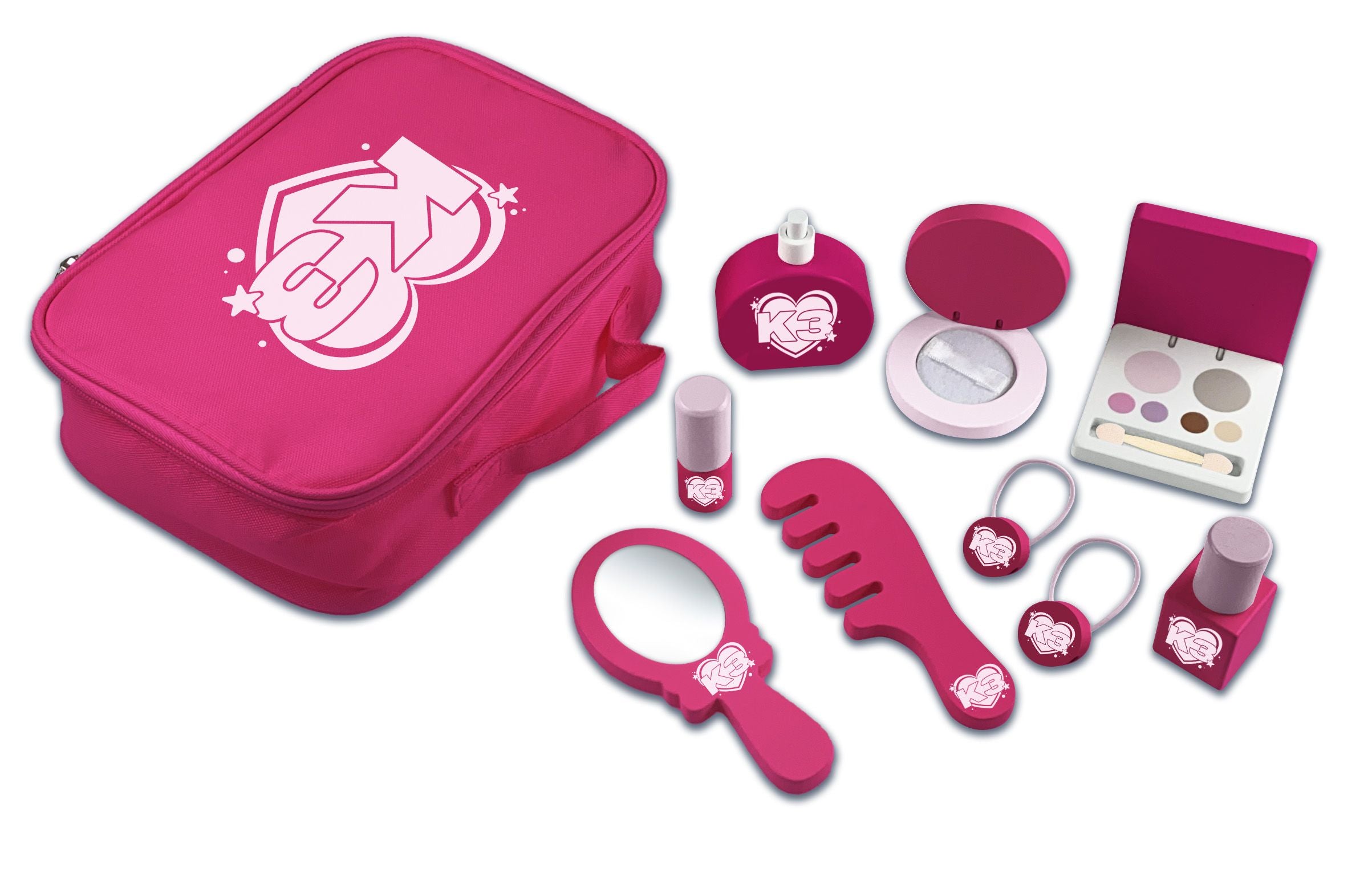 K3 Speelgoedmake-up "Houten make-up set – 10-delig"