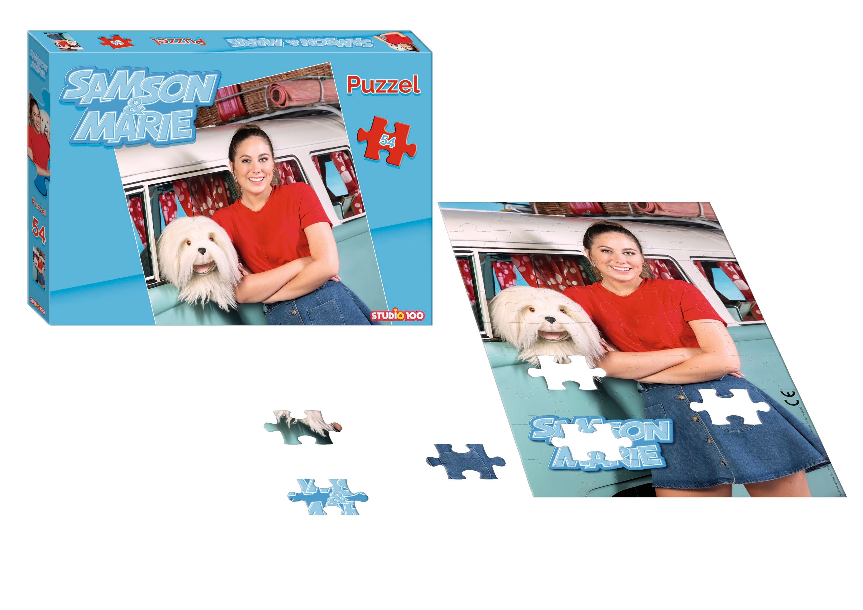 Samson & Marie Puzzel "54 stukjes"
