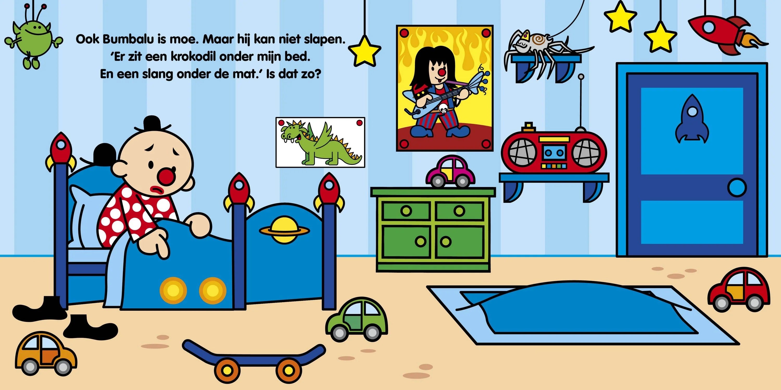 Bumba Kartonboek "Oogjes dicht" - Met flapjes