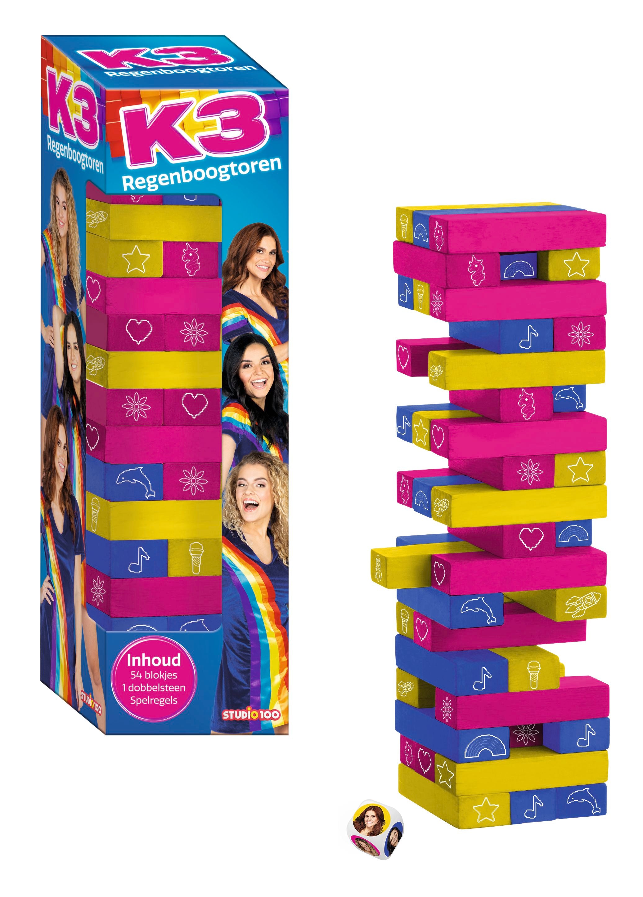 K3 Actiespel "Regenboogtoren"