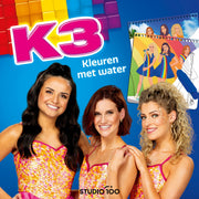 K3 Kleurboek "Kleuren met water"