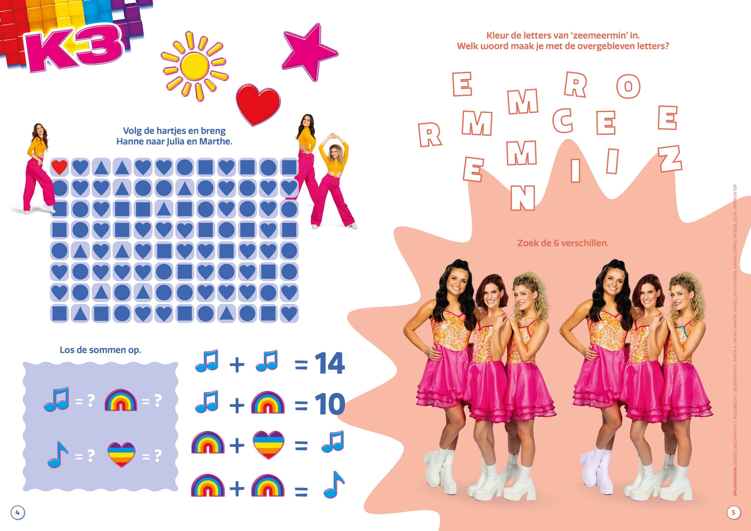 K3 Doeboek "Spelletjesboek"