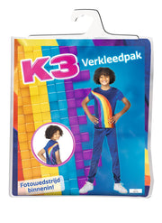 K3 Verkleedkleding - Verkleedpak Regenboog