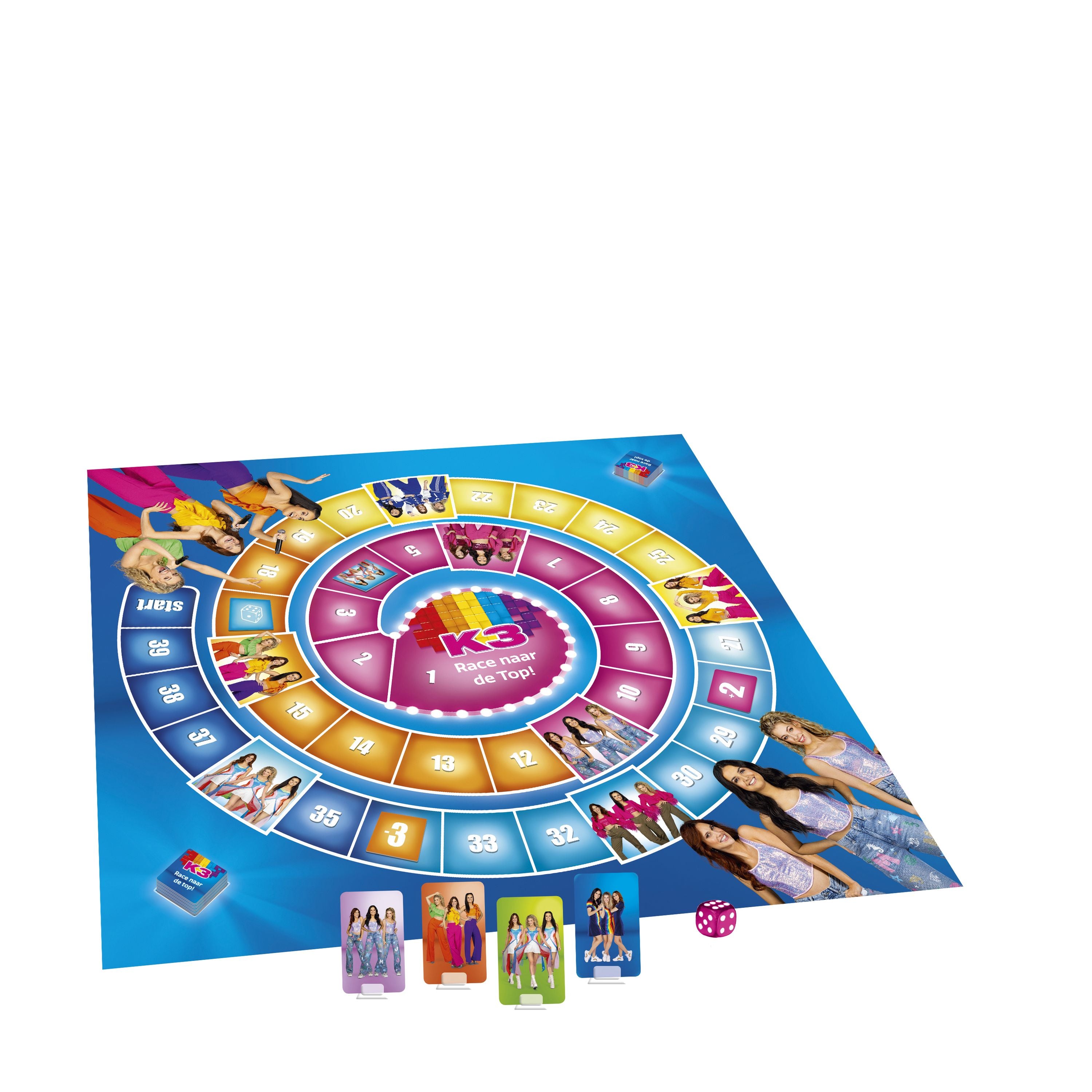 K3 Spel "Race naar de top" – Bordspel