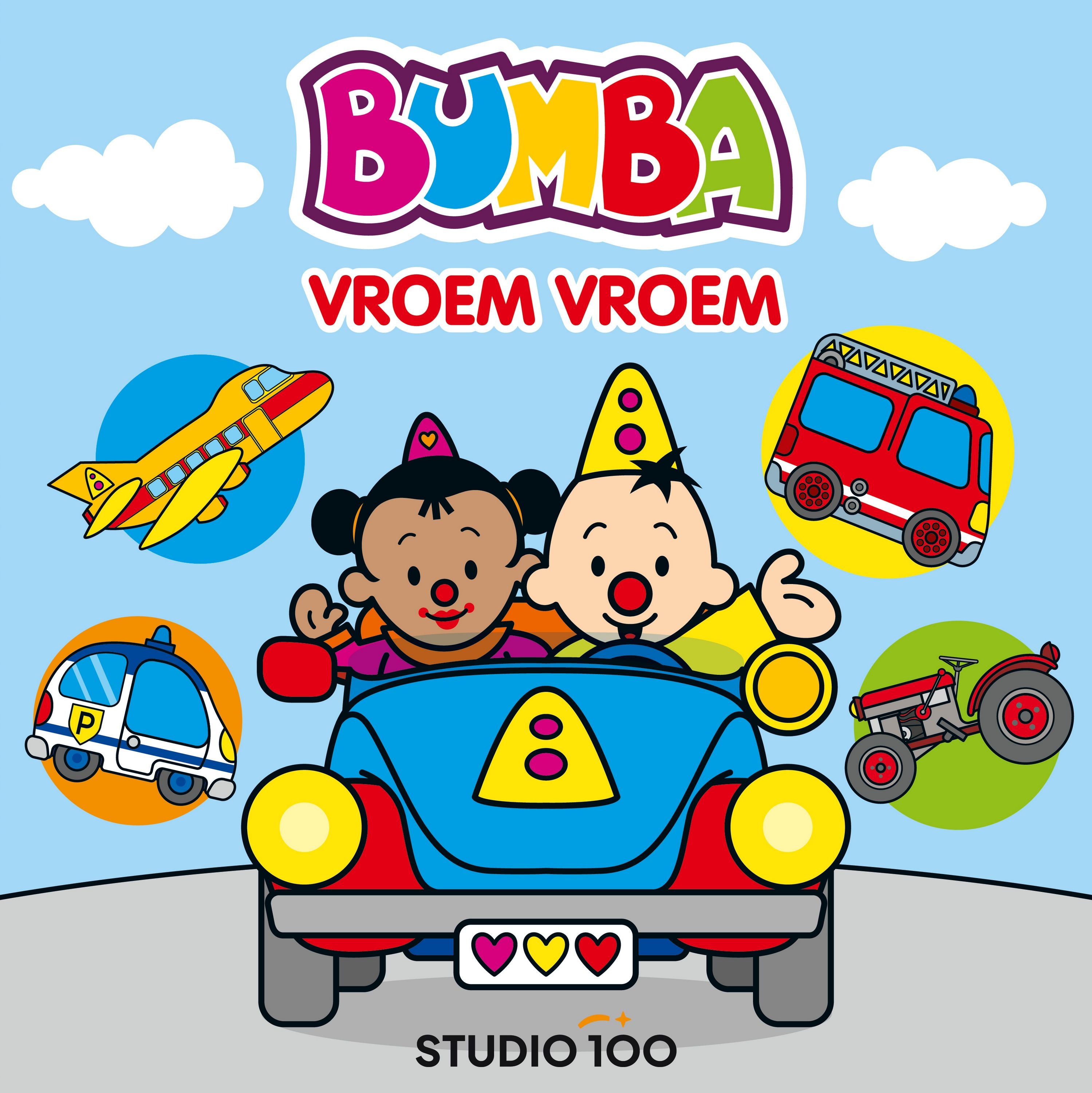 Bumba Kartonboek "Vroem, vroem!"