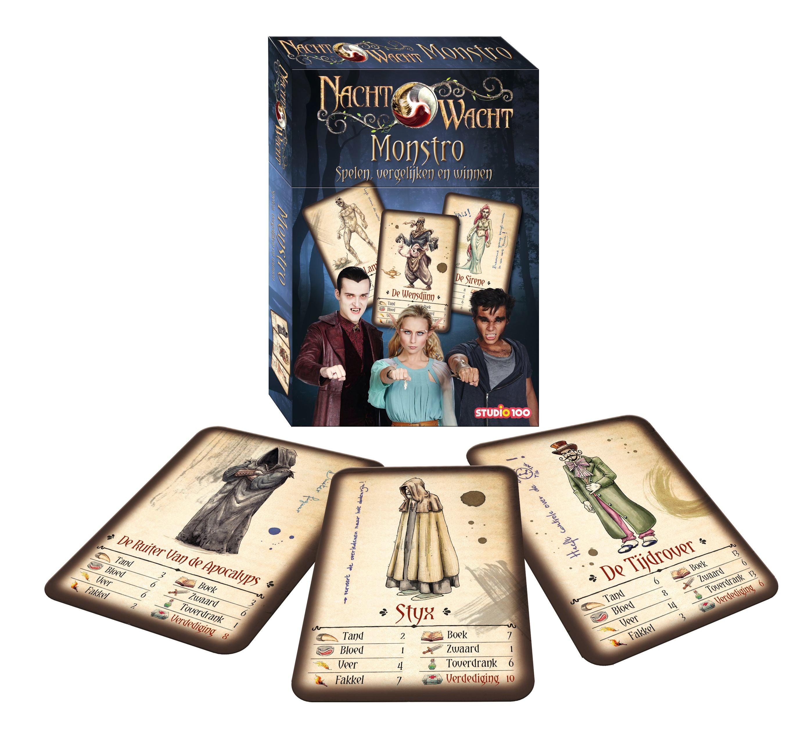 Nachtwacht "Monstrokaarten"
