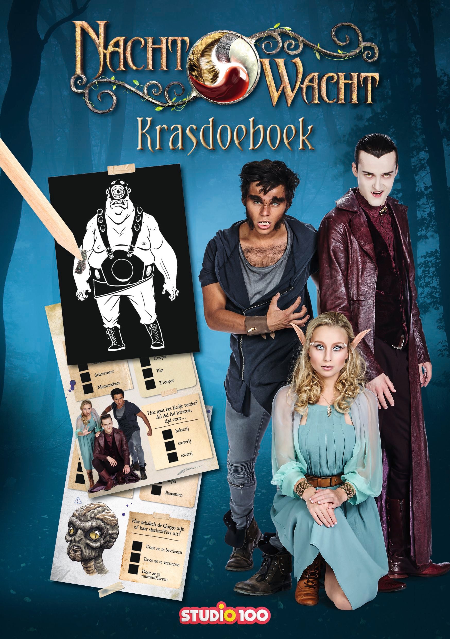 Nachtwacht Doeboek "Scratch off"