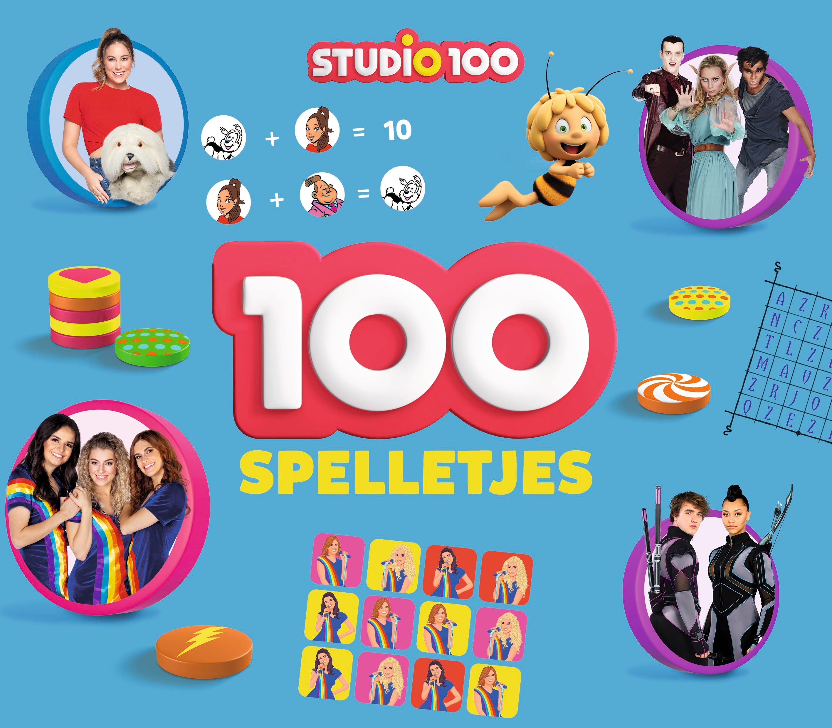 Studio 100 Doeboek "100 spelletjes"